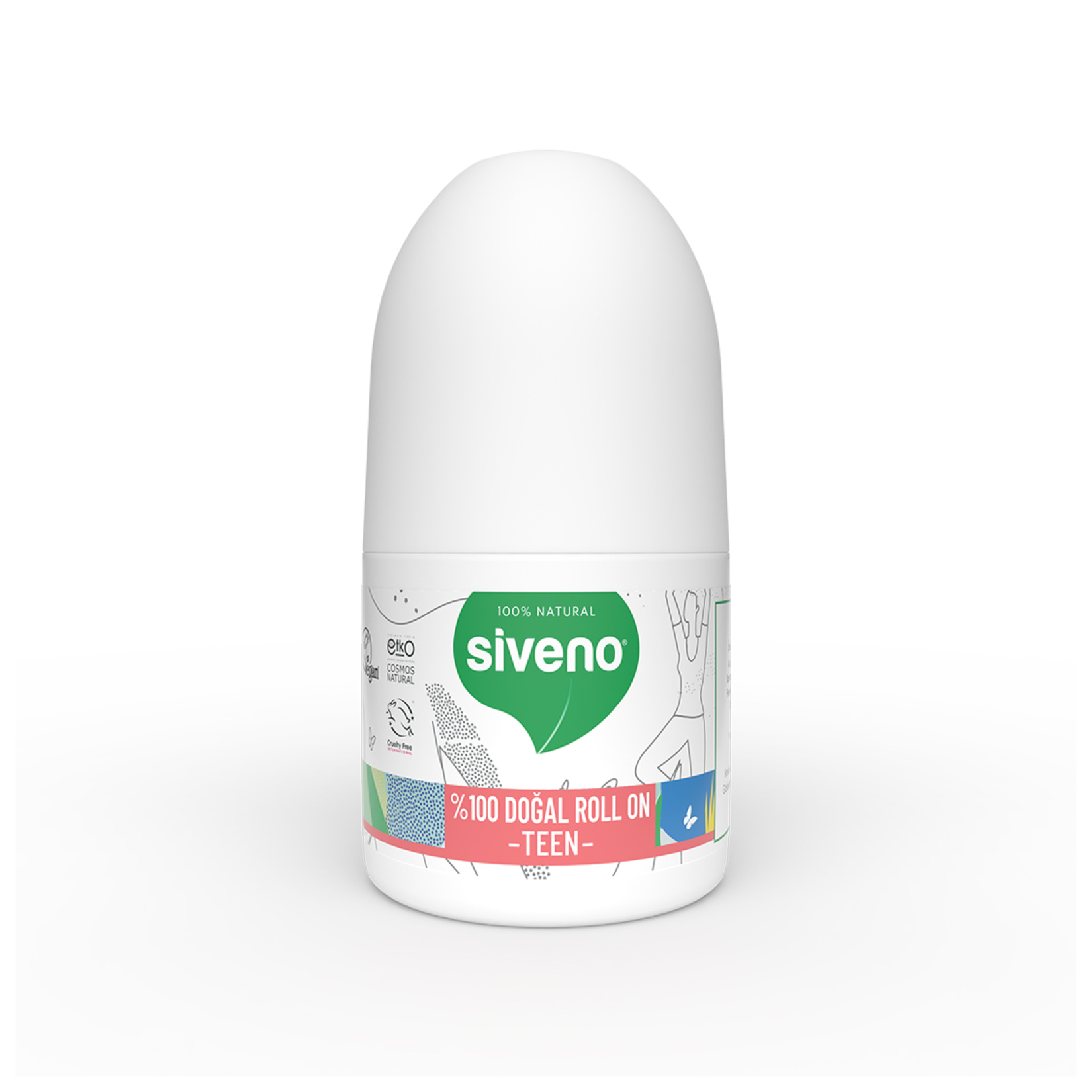 Siveno Doğal Roll-on - Teen Pink 50 Ml - Görsel 2