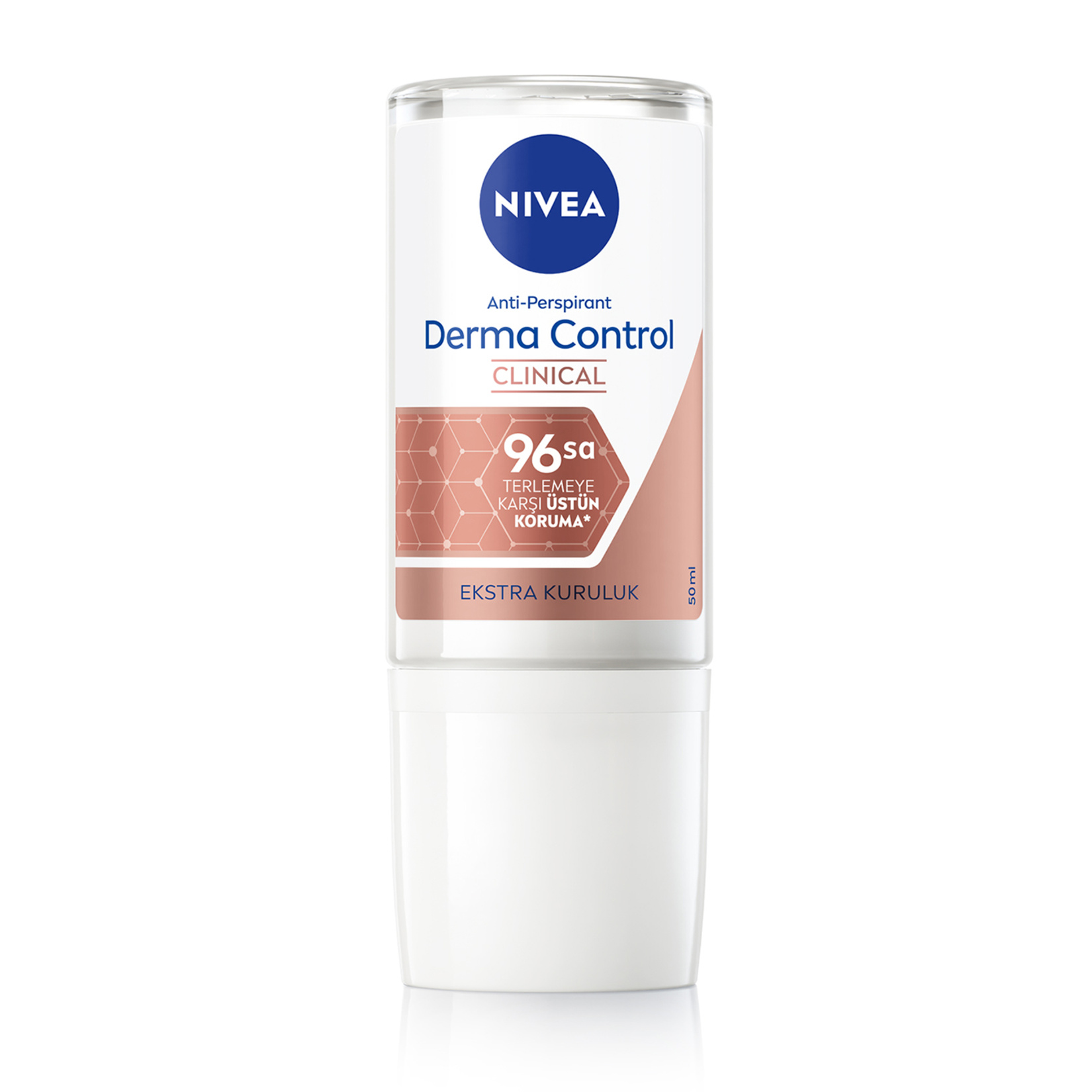 NIVEA Kadın Roll-on Deodorant Derma Control Clinical 50 Ml - Görsel 1