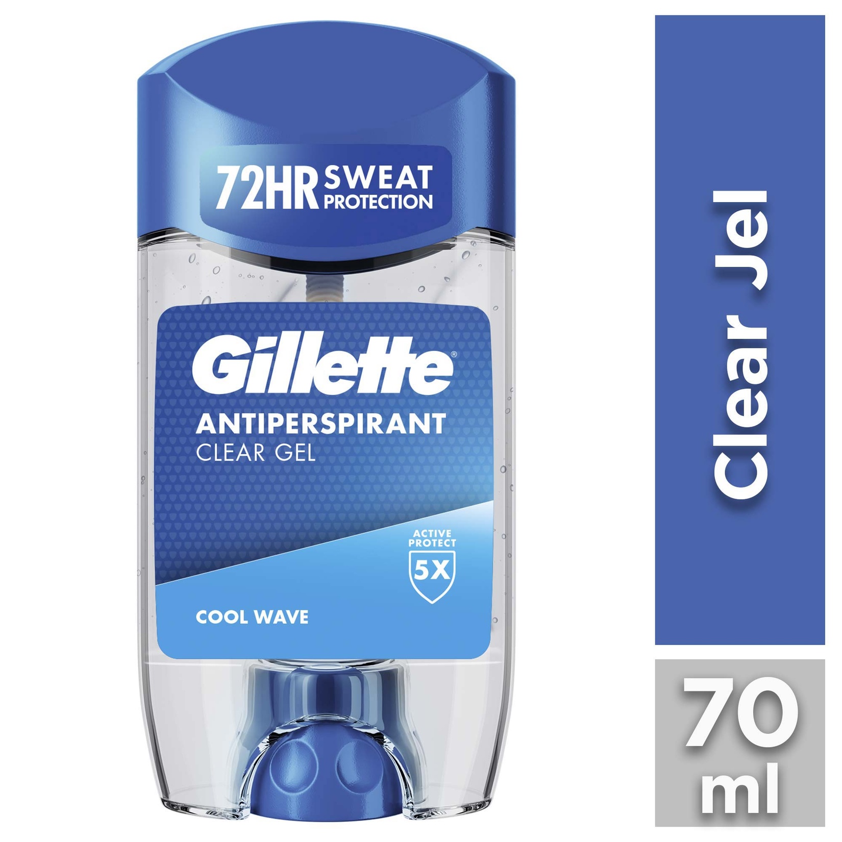 Gillette Clear Gel Cool Wave 70 Ml - Görsel 2