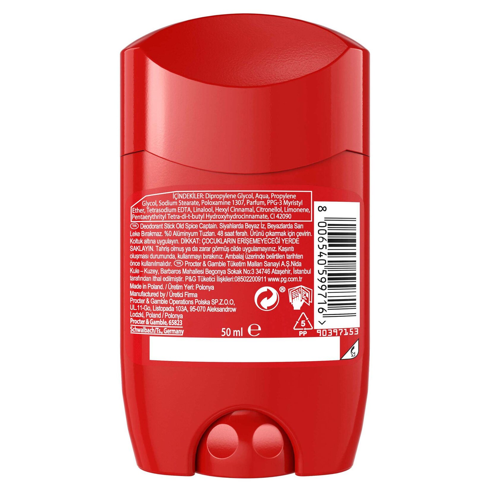 Old Spice Deo Stick 50 ml Captain - Görsel 2