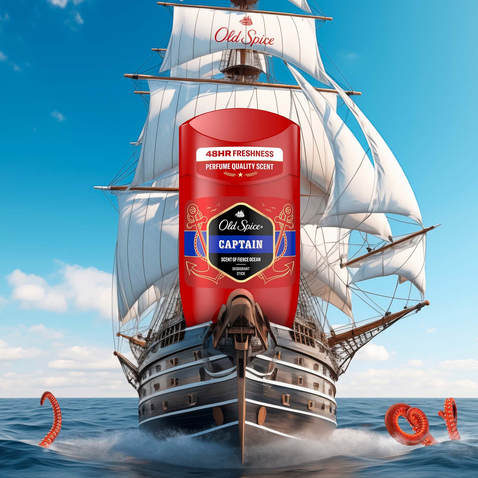 Old Spice Deo Stick 50 ml Captain - Görsel 7