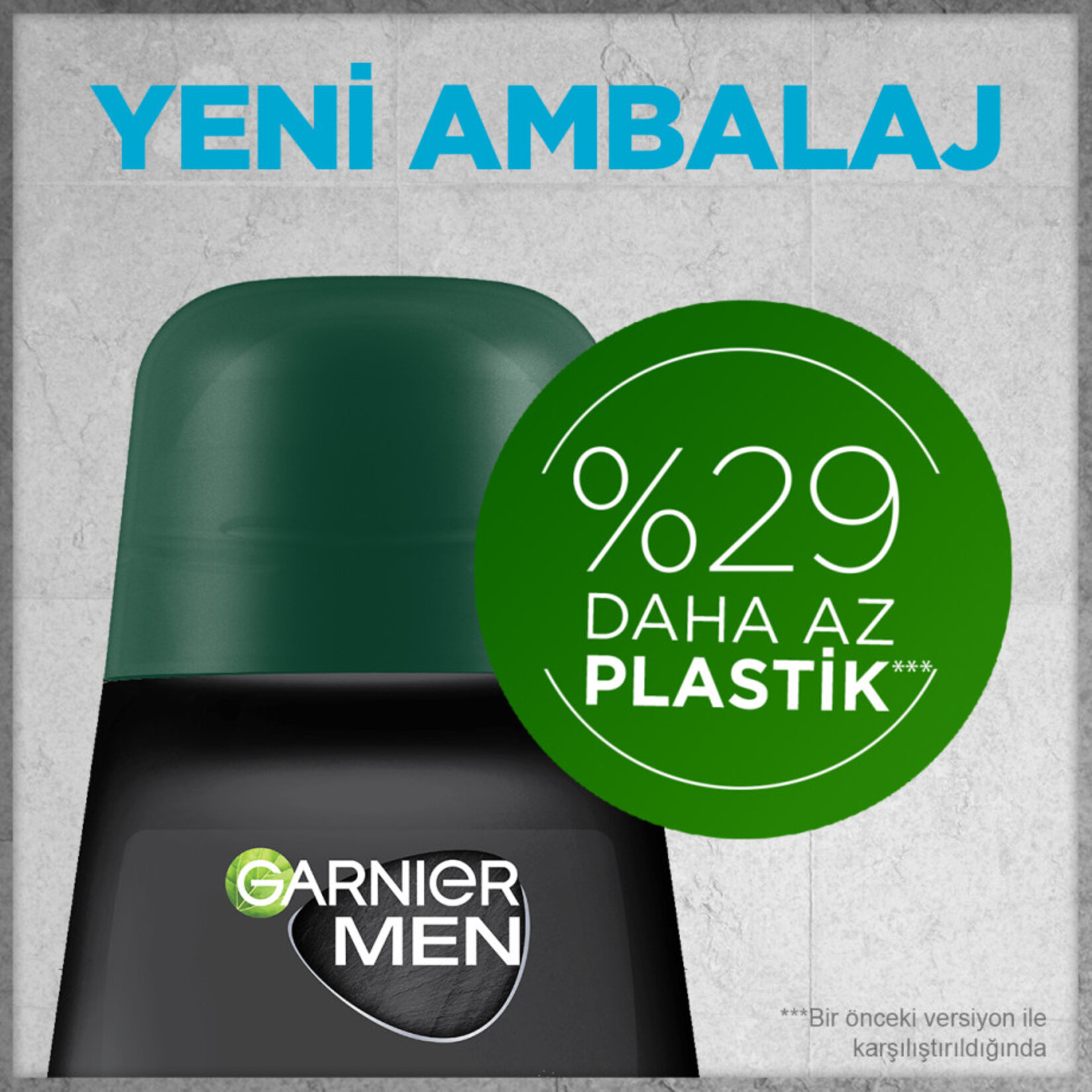 Garnier Men Saf ve Temiz Roll-On Deodorant - Görsel 5