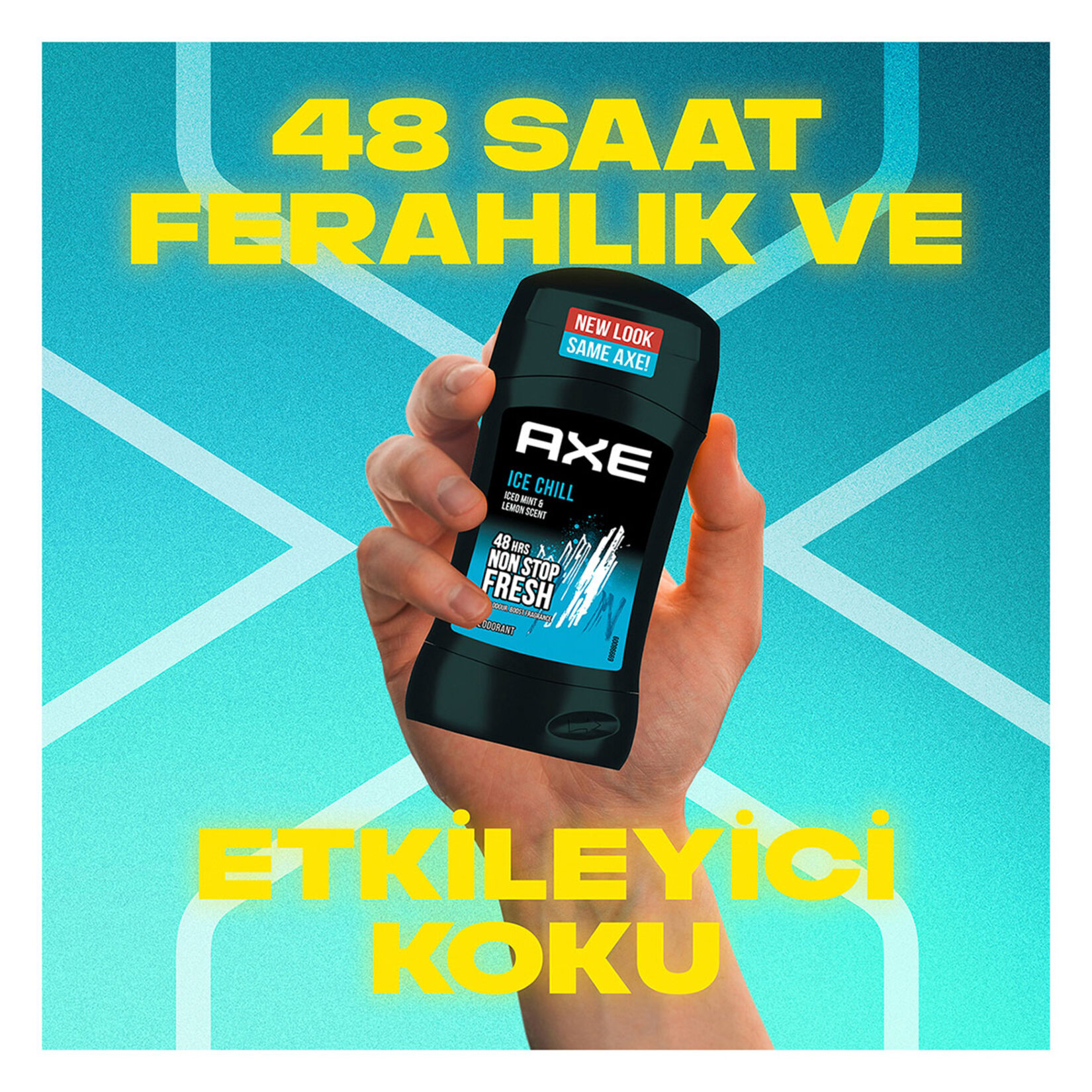 Axe Ice Chill Erkek Deodorant Stick 50 Ml - Görsel 3