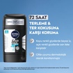 NIVEA MEN Erkek Stick Deodorant Black&White Invisible Fresh 50 Ml, 72 Saat Anti-perspirant - Görsel 3