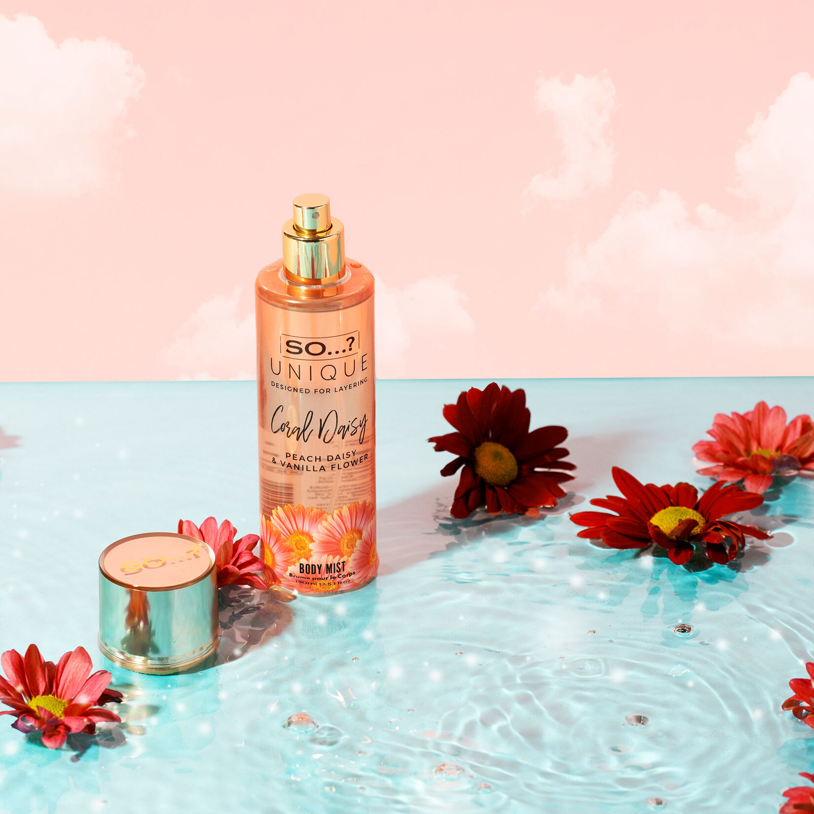 So?? Unıque Coral Daısy Vücut Spreyi 150 Ml - Görsel 3