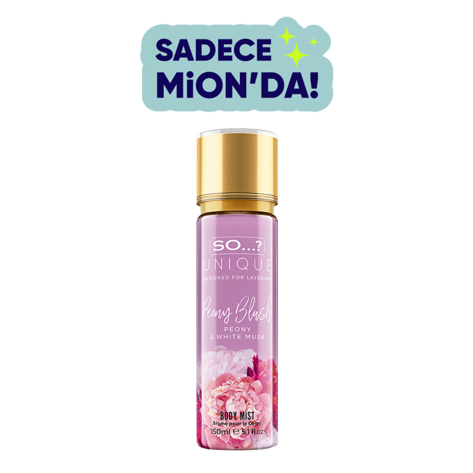 So...? Unique Peony Blush Vücut Spreyı 150 Ml - Görsel 1