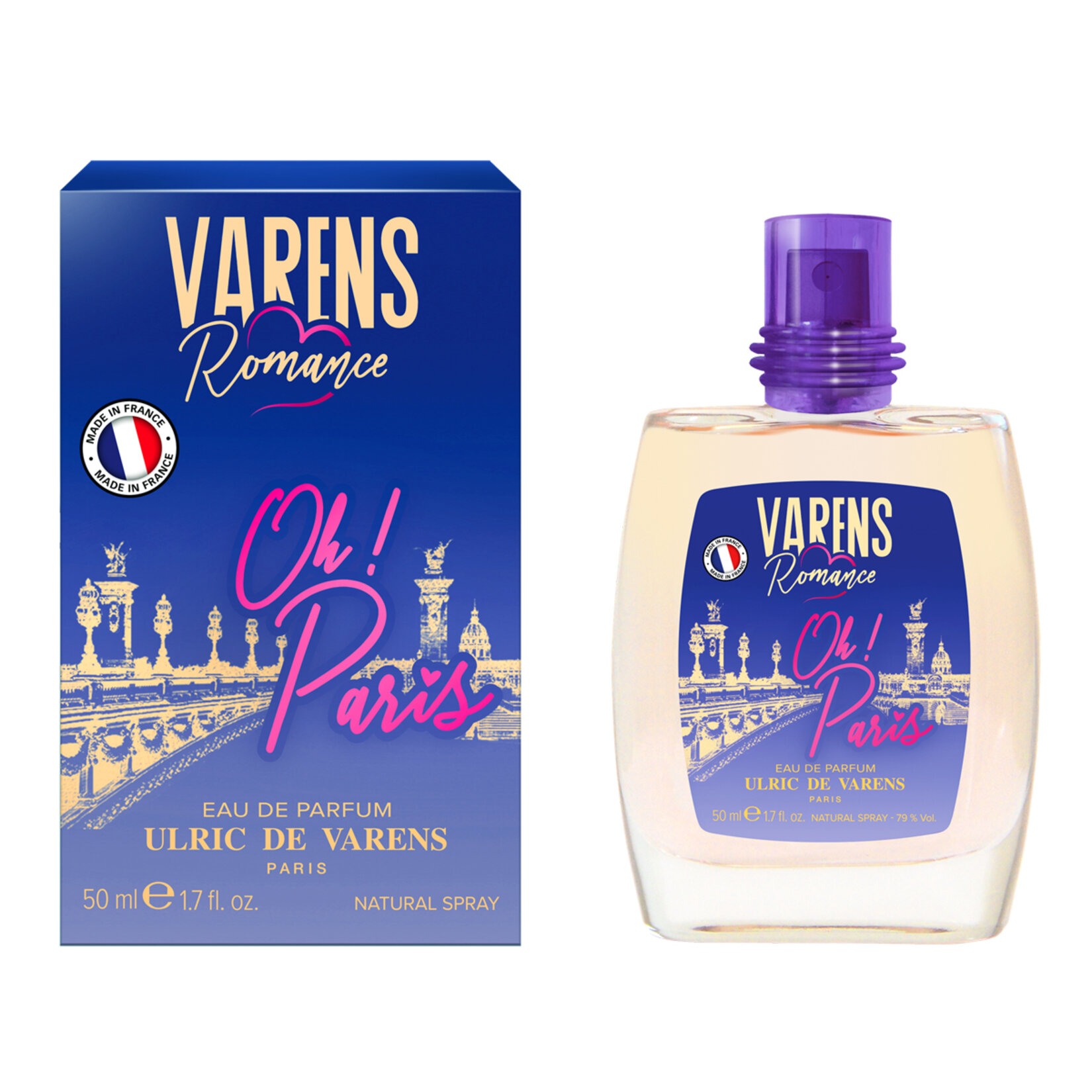 Varens Romance Oh! Paris Kadın Parfüm 50 Ml