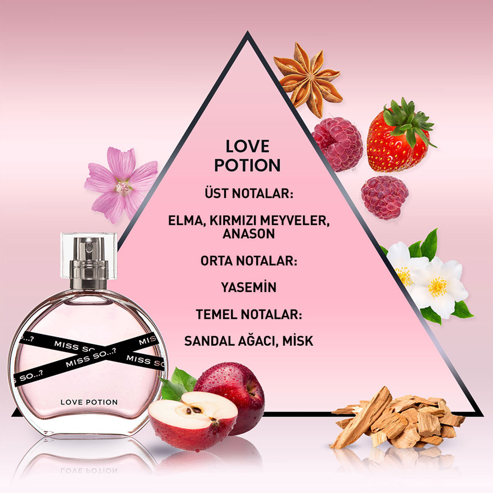 Mıss So?? Love Potıon Edp Parfüm 50 Ml - Görsel 2