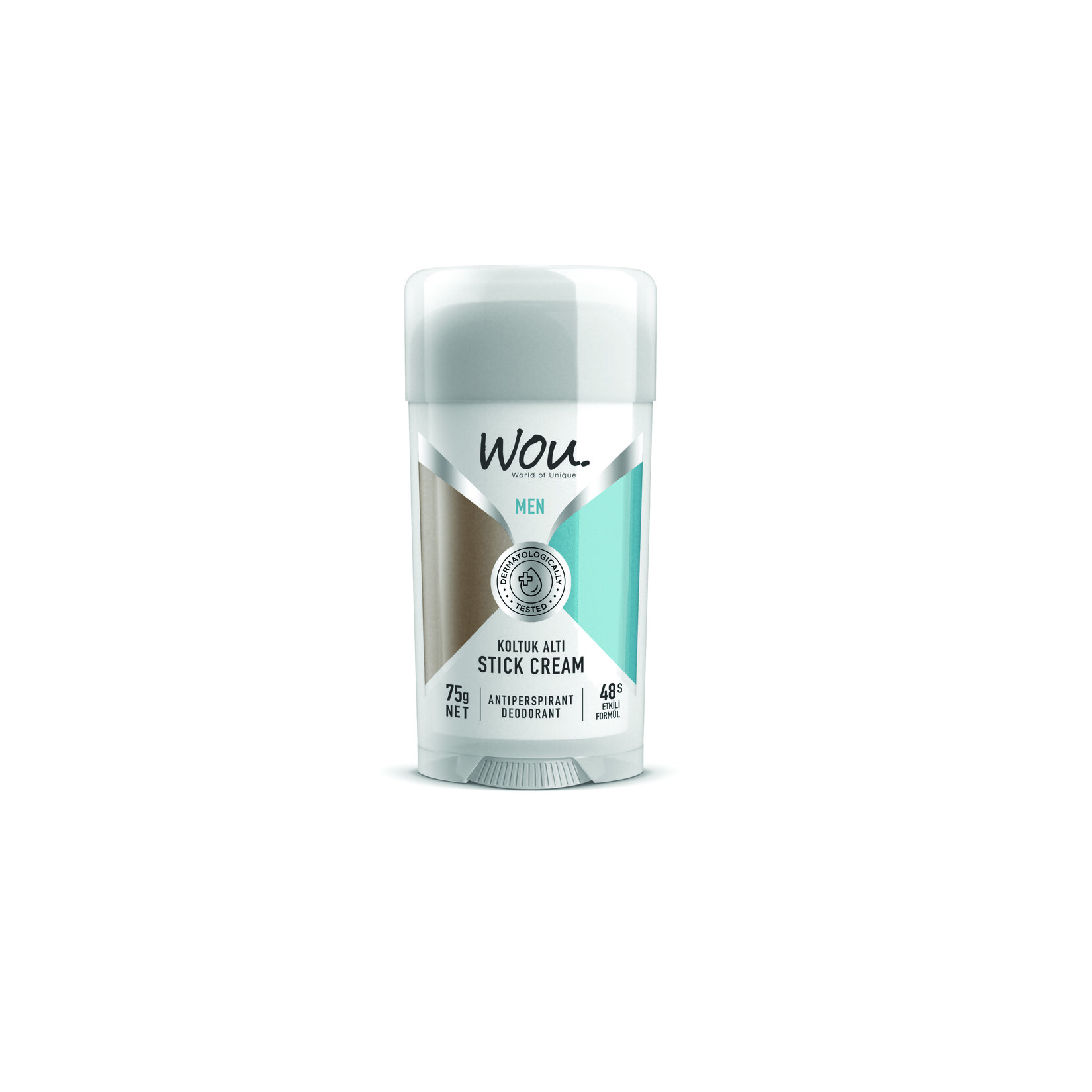 Wou Koltuk Altı Cream Stick-Erkek 75 G - Görsel 1