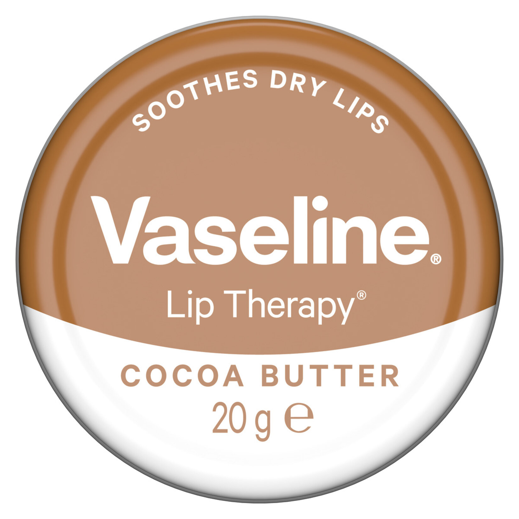 Vaseline&nbsp;Lip Therapy Yumuşatıcı Dudak Kremi Kakao Yağı 20 g - Görsel 1