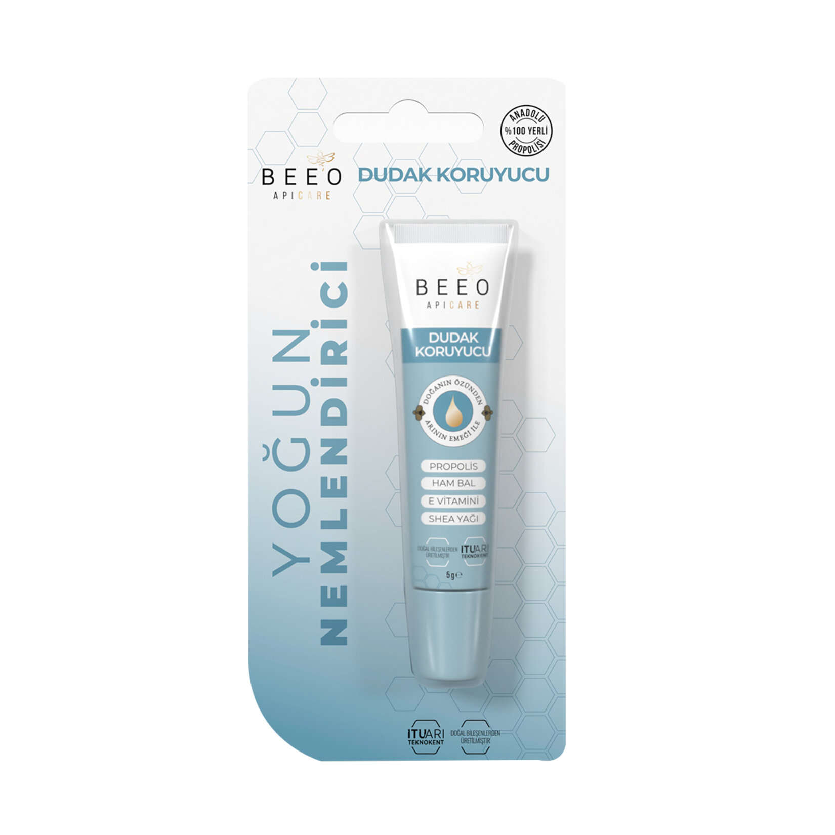 Beeo Apicare Propolisli Ballı Dudak Koruyucu 10 Ml - Görsel 1