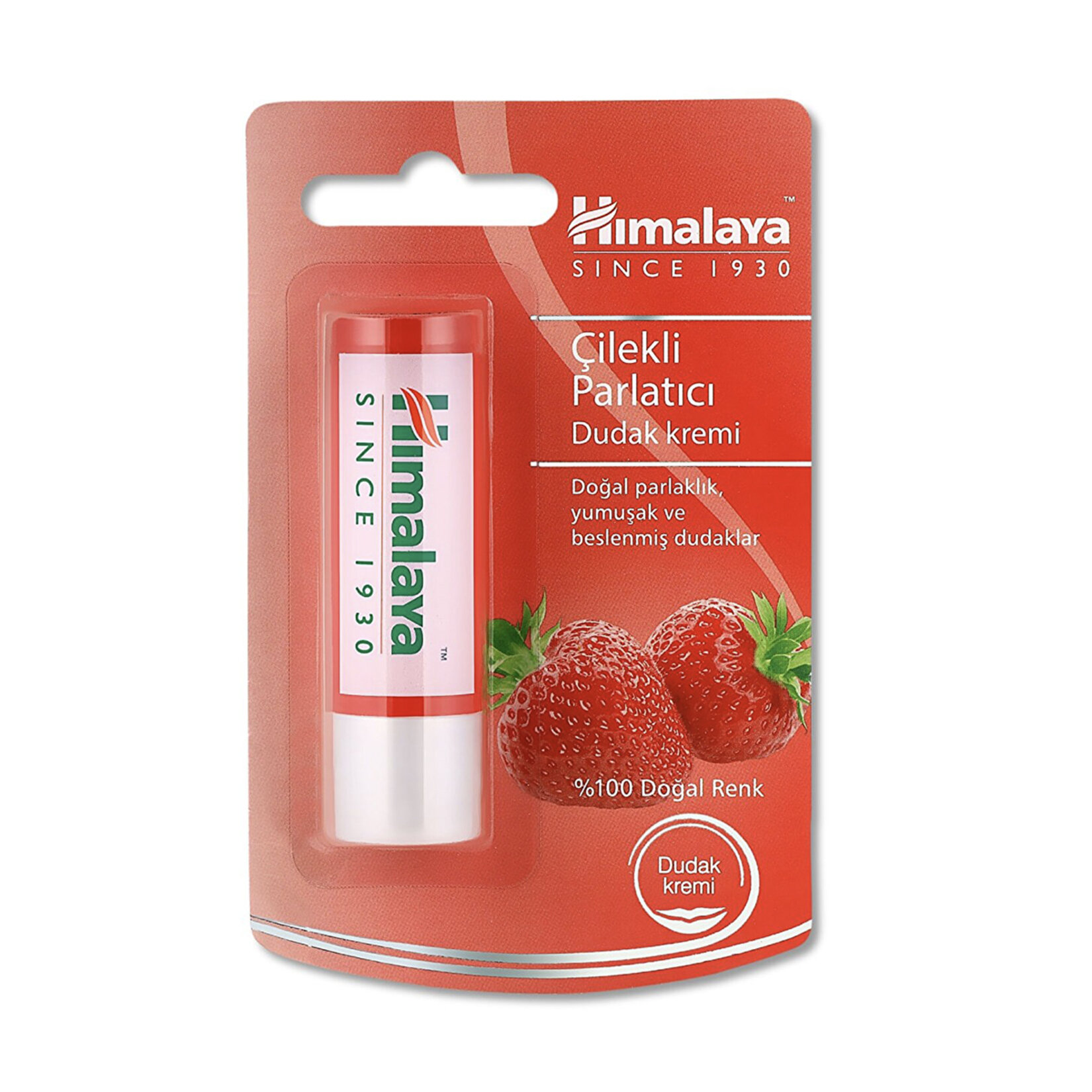 Himalaya Çilekli Parlatıcı Dudak Kremi 4.5 G - Görsel 1