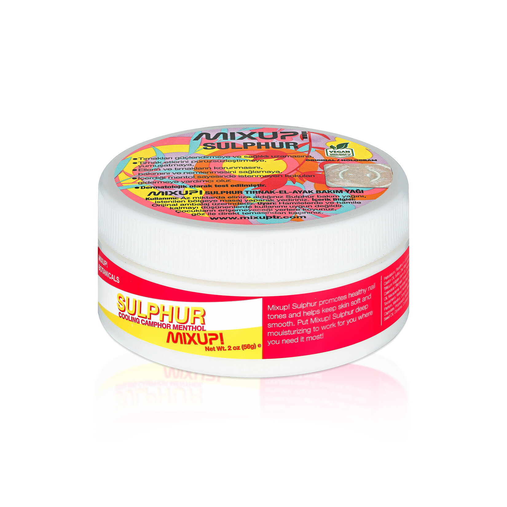 Mixup Sulphur El Ayak Bakım Yağı 56 G - Görsel 1