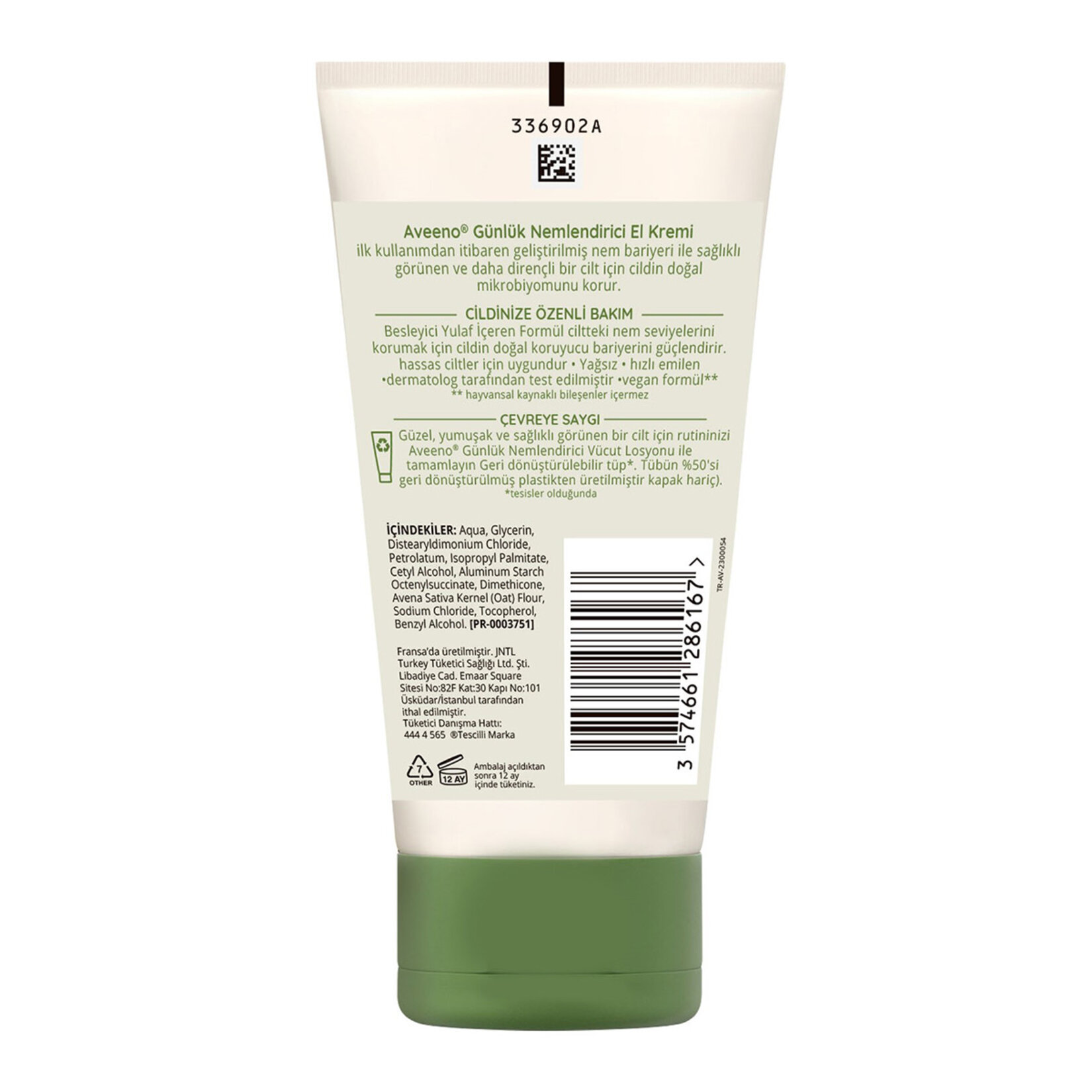 Aveeno Günlük Nemlendirici El Kremi 75 Ml - Görsel 2