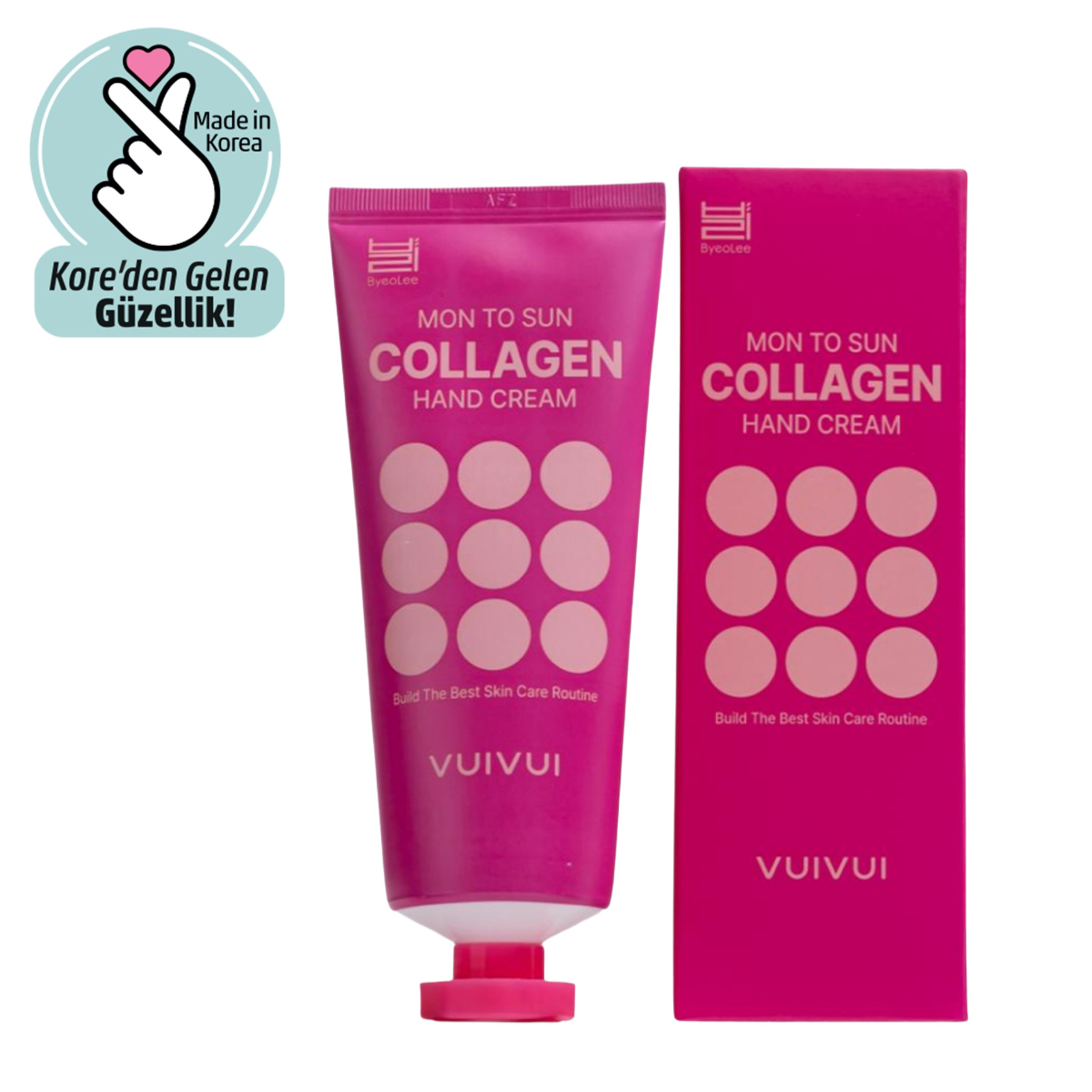 Byeolee Mon To Sun Kolajen El Kremi 100 G - Görsel 1