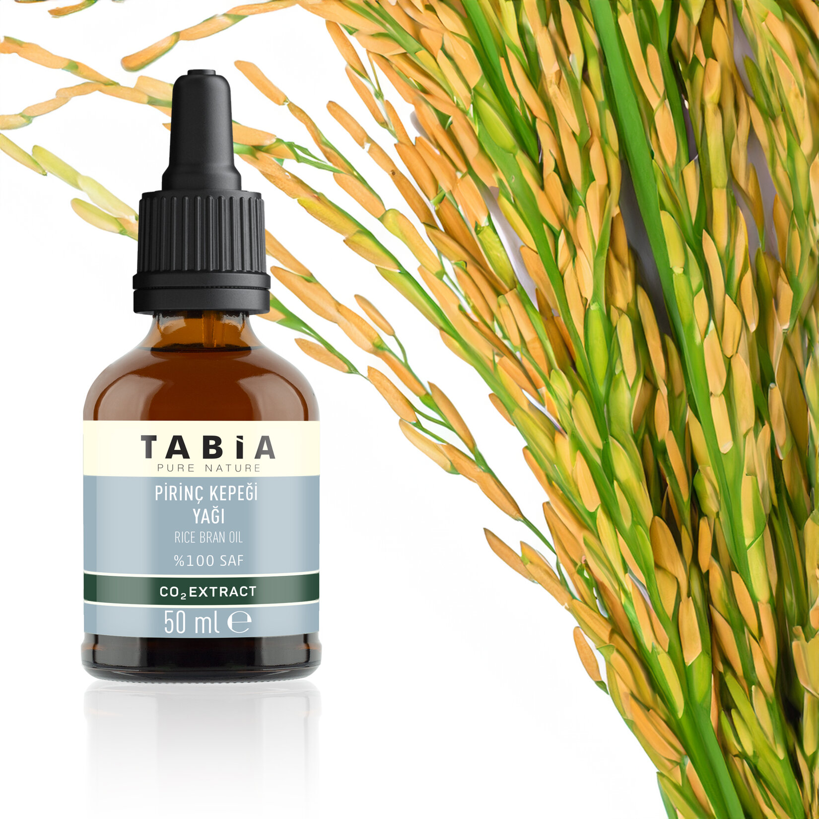 Tabia Pure Nature Pirinç Kepeği Yağı 50 Ml - Görsel 2
