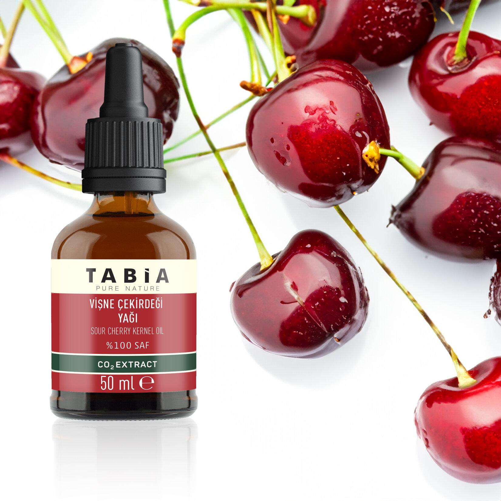 Tabia Pure Nature Vişne Çekirdeği Yağı 50 Ml - Görsel 2