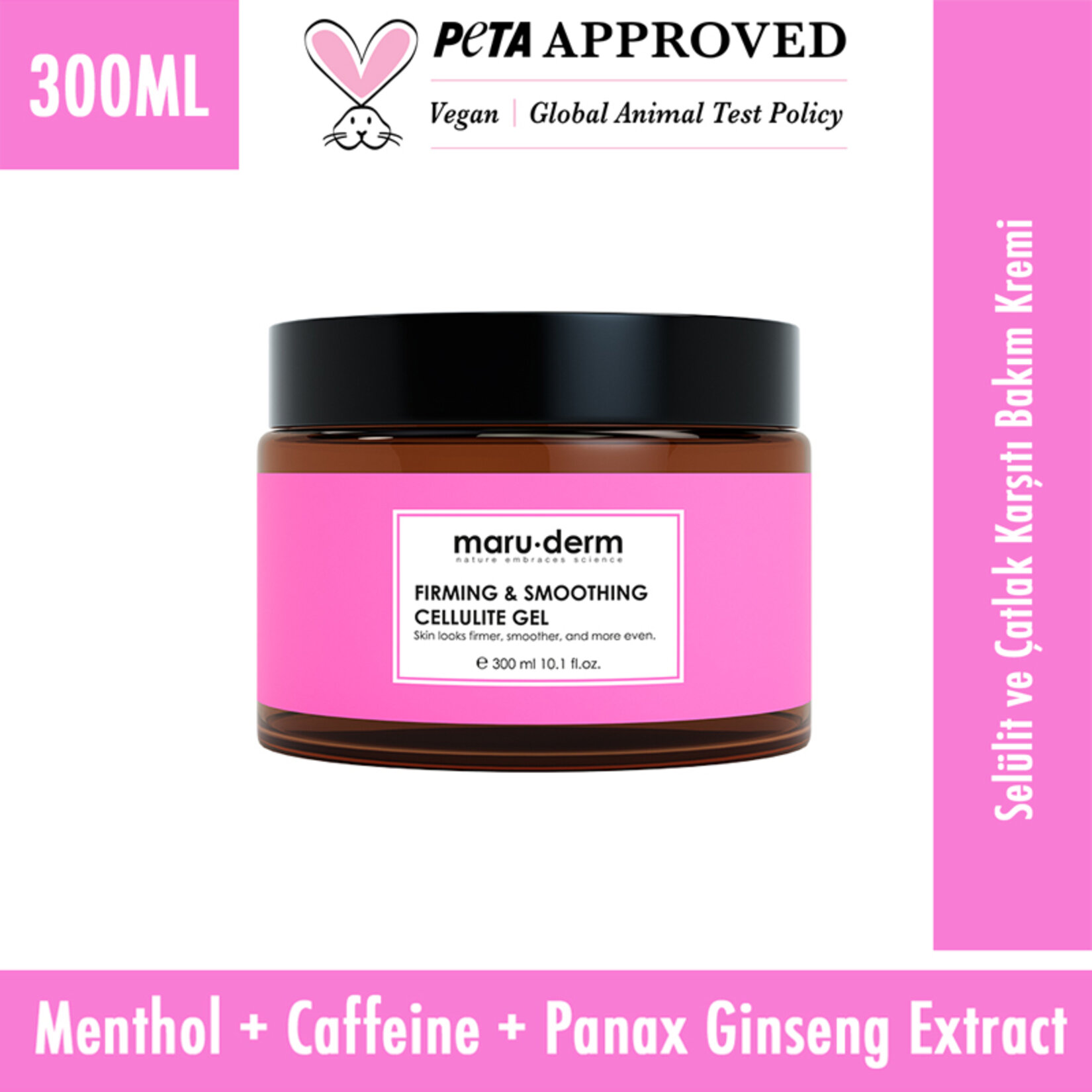 Maruderm Sıkılaştırıcı Selülit Kremi 300 Ml - Görsel 2