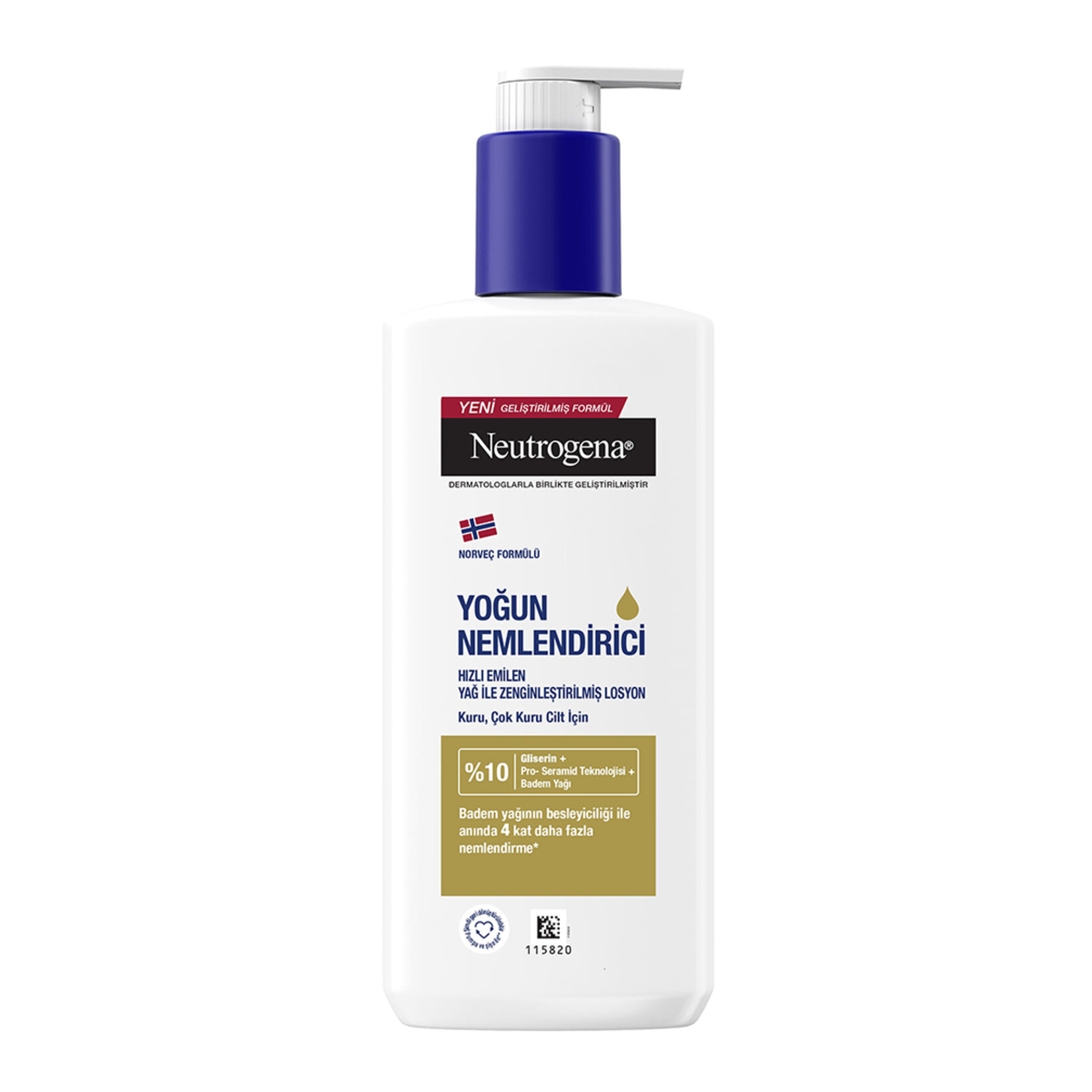 Neutrogena Yağ İle Zenginleştirilmiş Losyon 250 Ml - Görsel 1