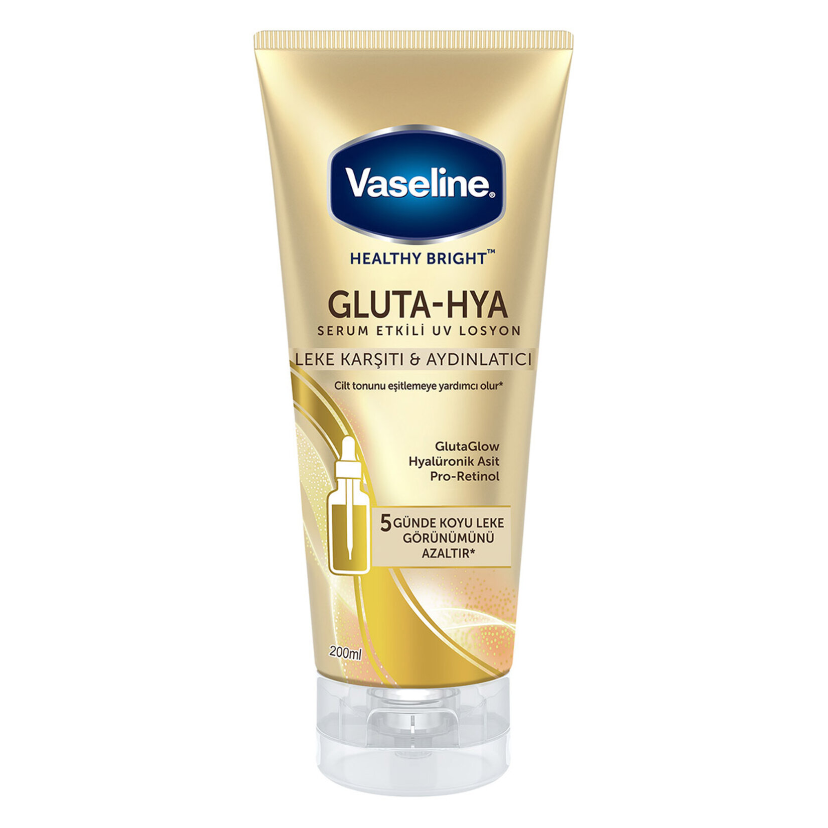 Vaseline Gluta-Hya Losyon Leke Karşıtı 200 Ml - Görsel 1