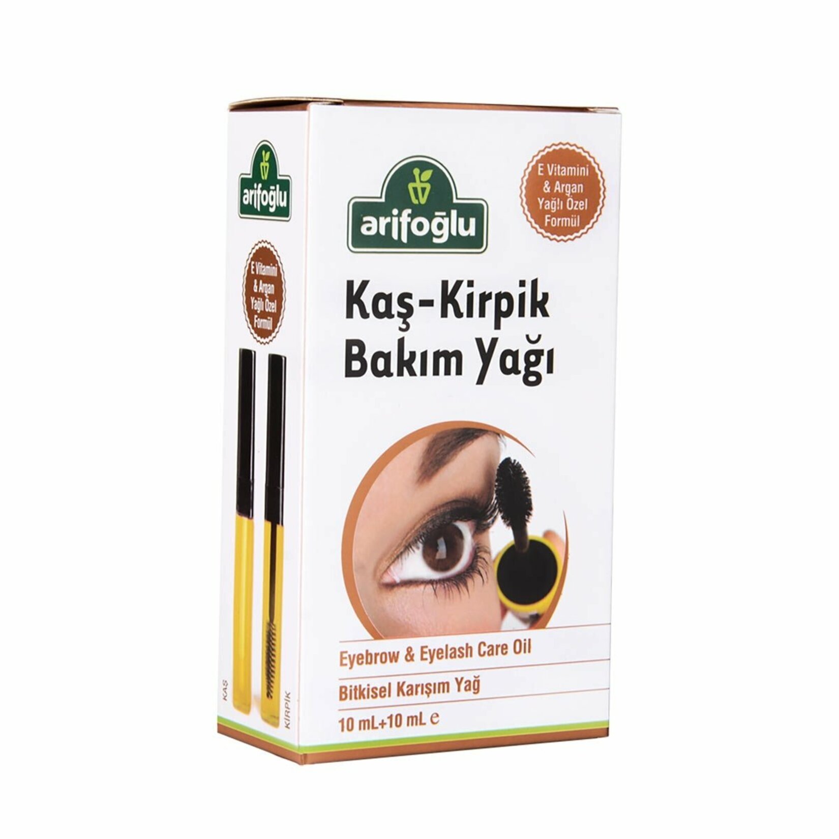 Arifoğlu Kaş Kirpik Bakım Yağı 2'li 20 Ml