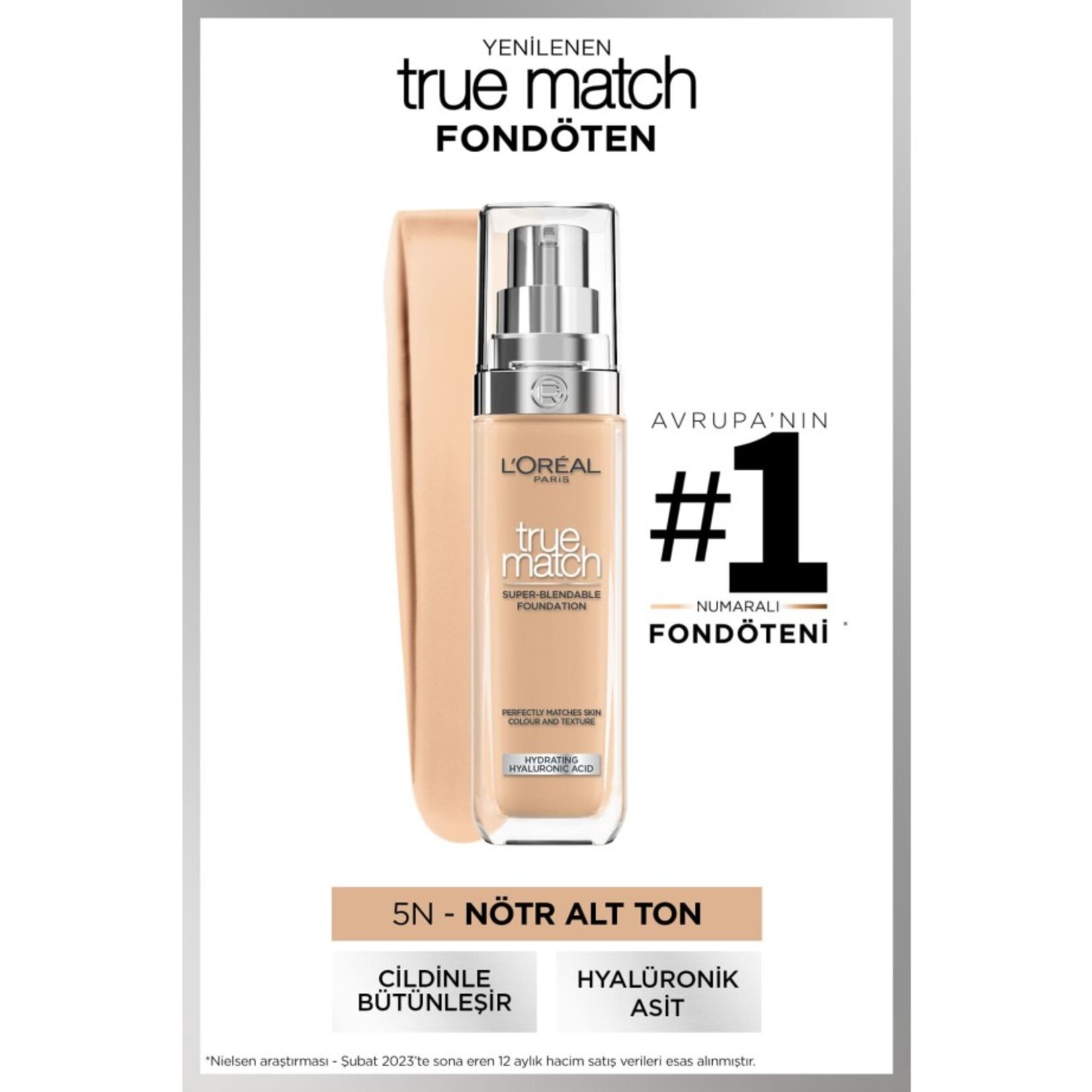 L'Oréal Paris True Match Fondöten - 5N - Görsel 2