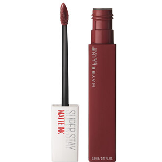Maybelline New York Super Stay Matte Ink Likit Mat Ruj - 50 Voyager - Bordo