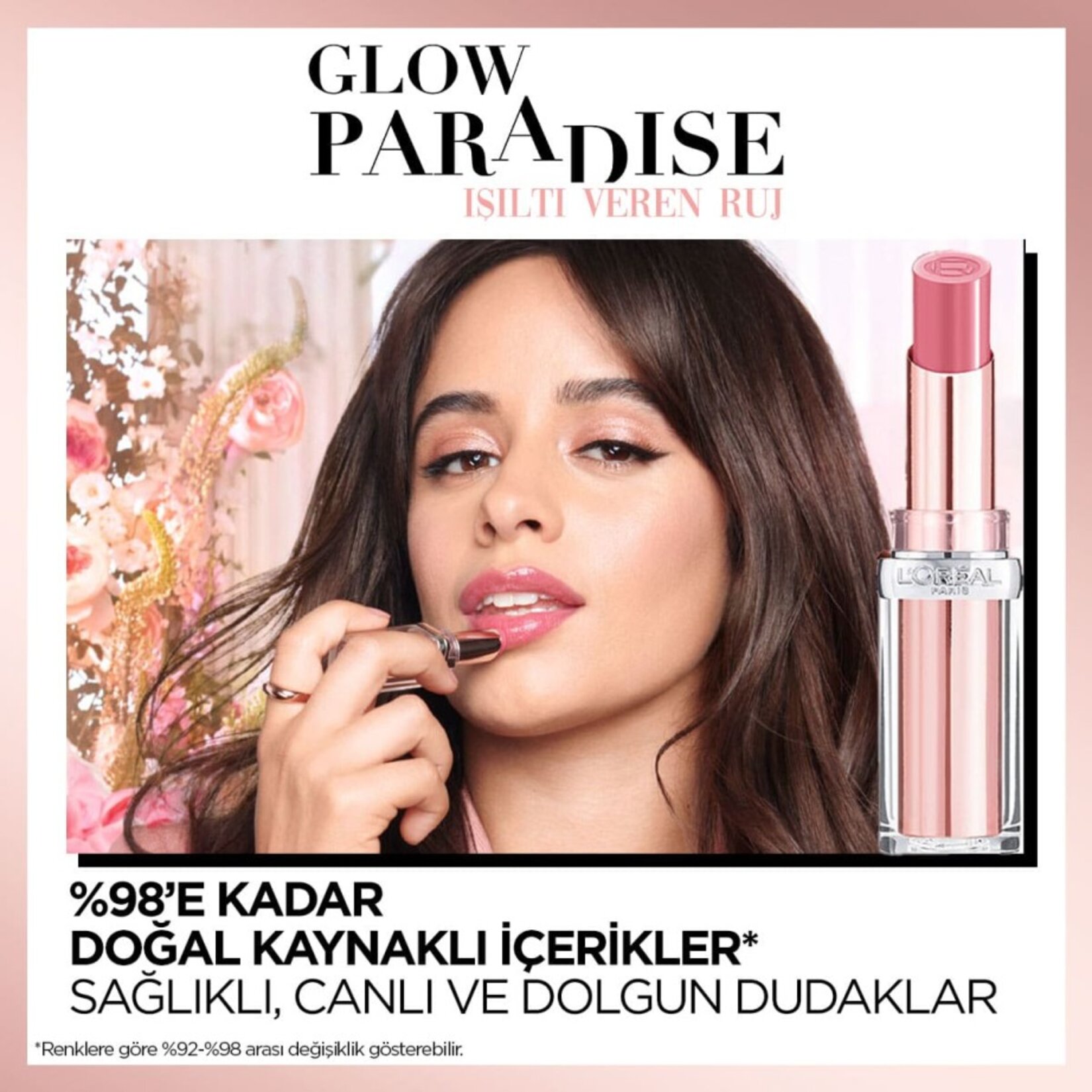L'Oréal Paris Glow Paradise Balm-in-Lipstick - Işıltı Veren Ruj 642 Beige Eden - Görsel 2