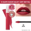 Maybelline New York Super Stay Matte Ink Likit Mat Ruj - 80 Ruler - Kırmızı/Pembe - Görsel 5