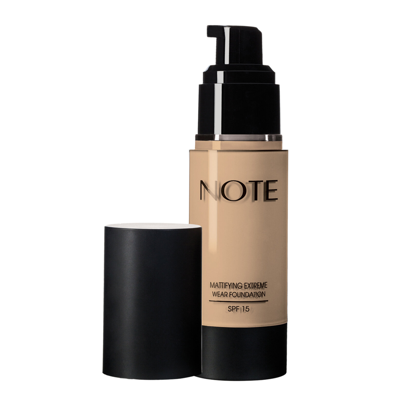 Note Mattifying Extreme Wear Fondöten 01
