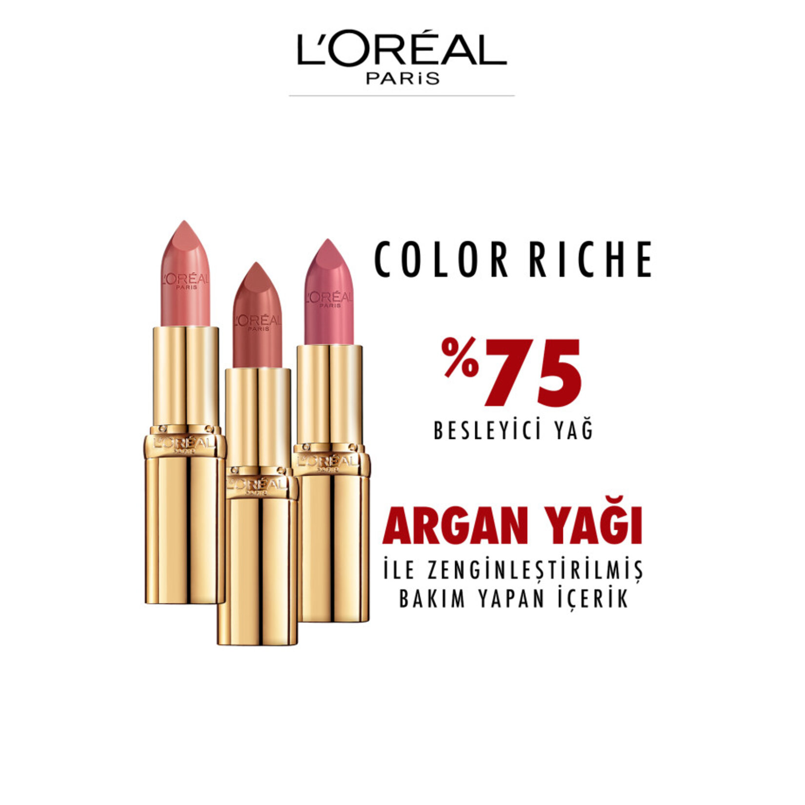 L'Oréal Paris Color Riche Saten Bitişli Ruj 107 Seine Sunset - Nude - Görsel 4