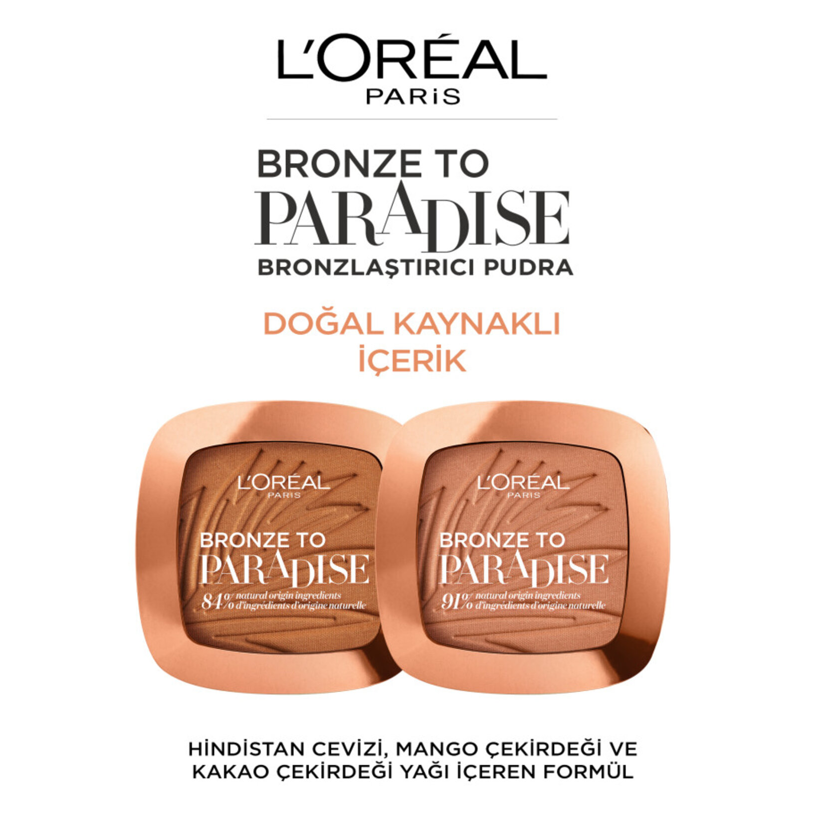 L'Oréal Paris Bronze to Paradise Mat Bronzlaştırıcı Pudra 02 Baby One More Tan - Görsel 3
