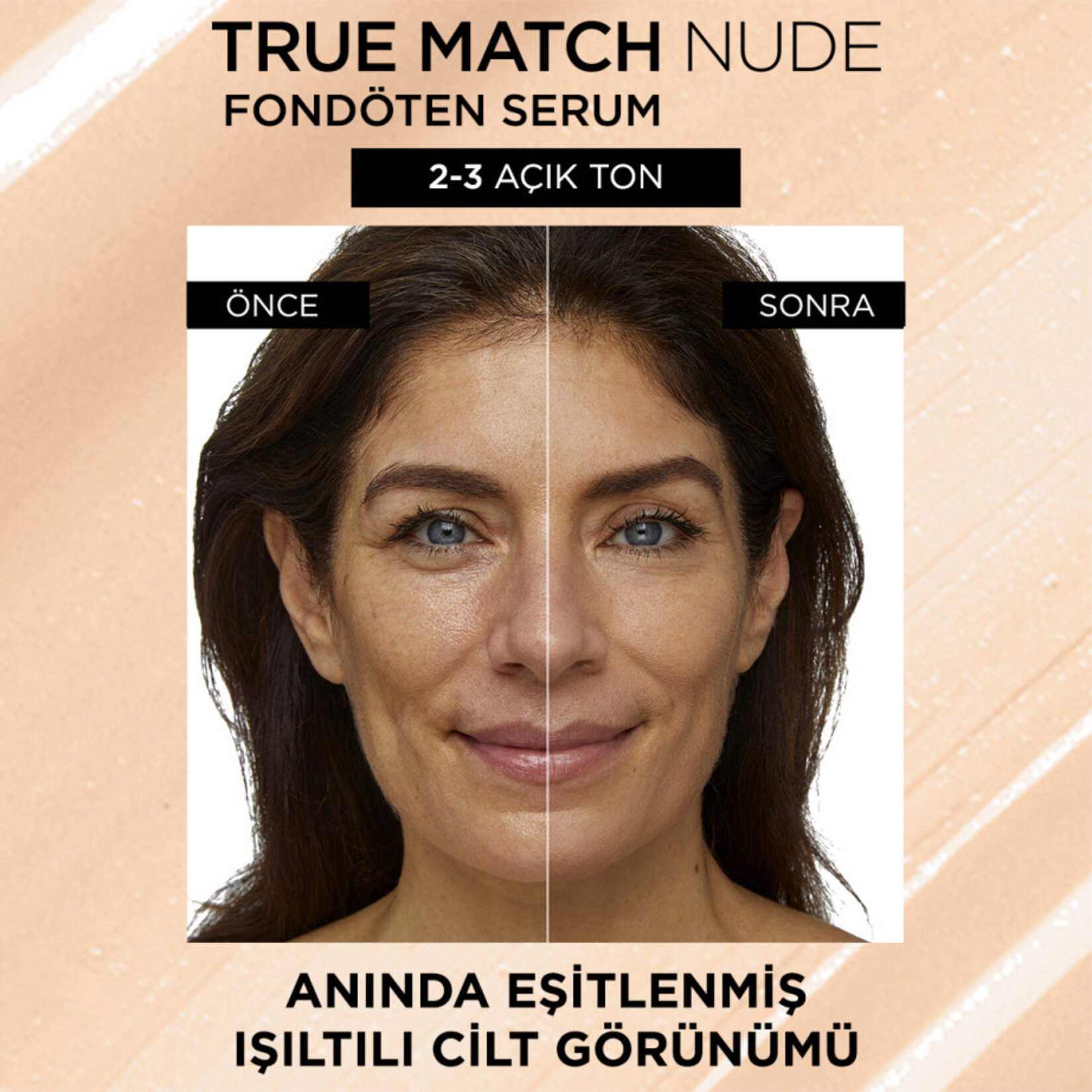 L'Oréal Paris True Match Nude Fondöten Serum 2-3 Light - Görsel 2
