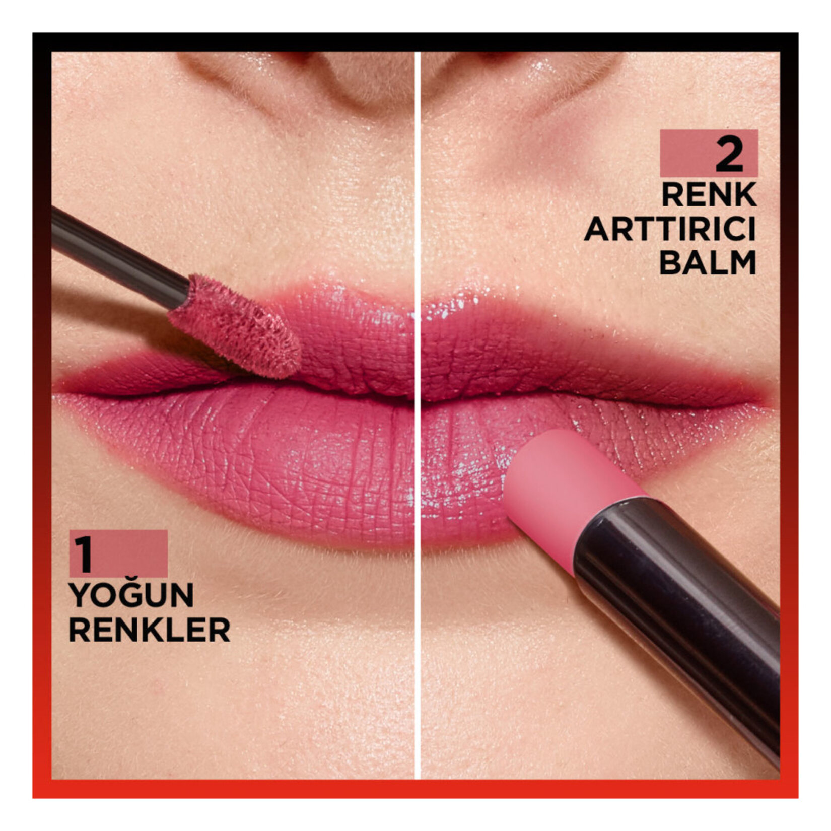 L'Oréal Paris Infaillible 2-Step 24 Saat Kalıcı Likit Ruj & Balm - 804 Metro-Proof Rose - Görsel 4
