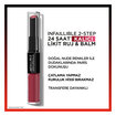 L'Oréal Paris Infaillible 2-Step 24 Saat Kalıcı Likit Ruj & Balm - 804 Metro-Proof Rose - Görsel 2
