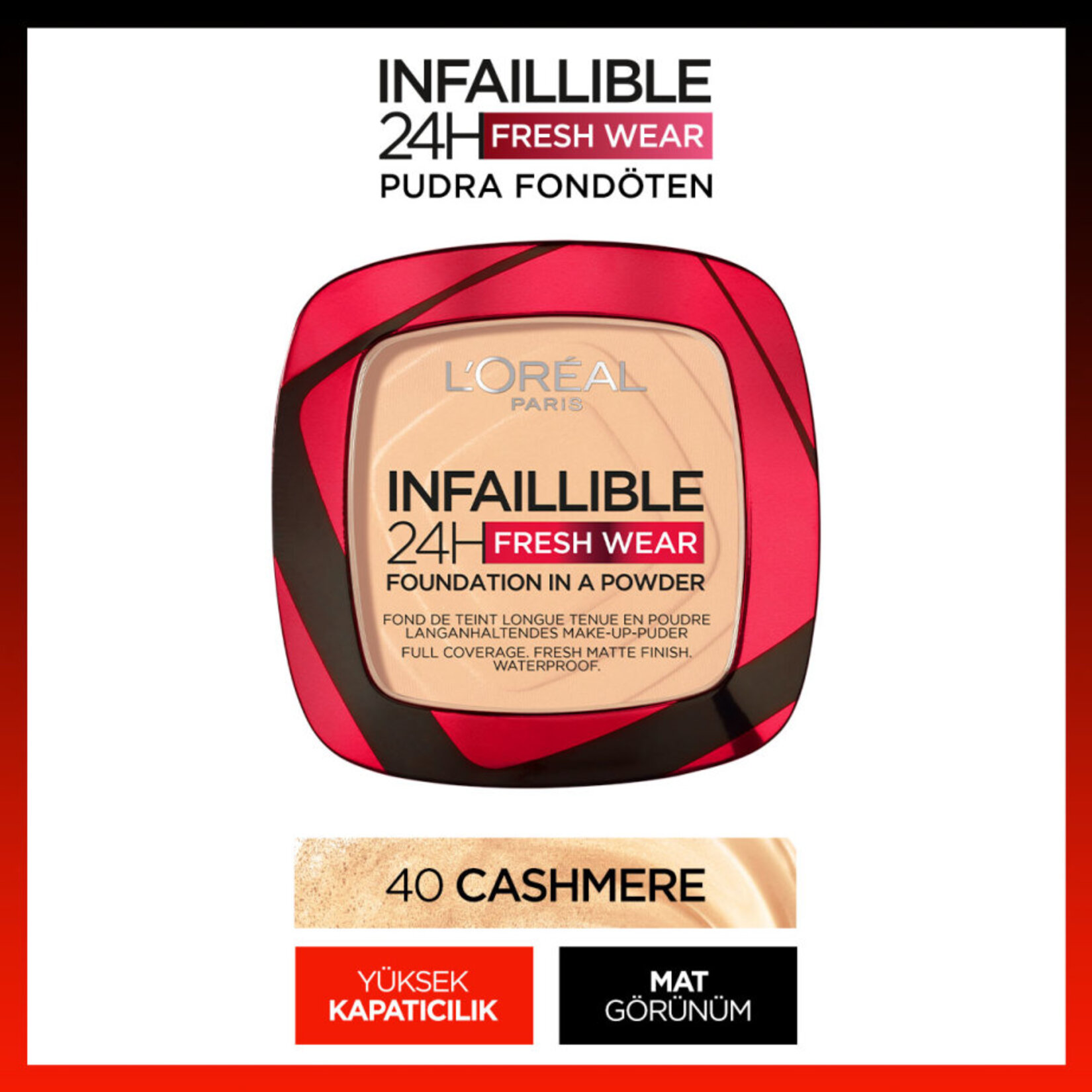 L'Oréal Paris Infaillible Fondöten 40 - Görsel 2