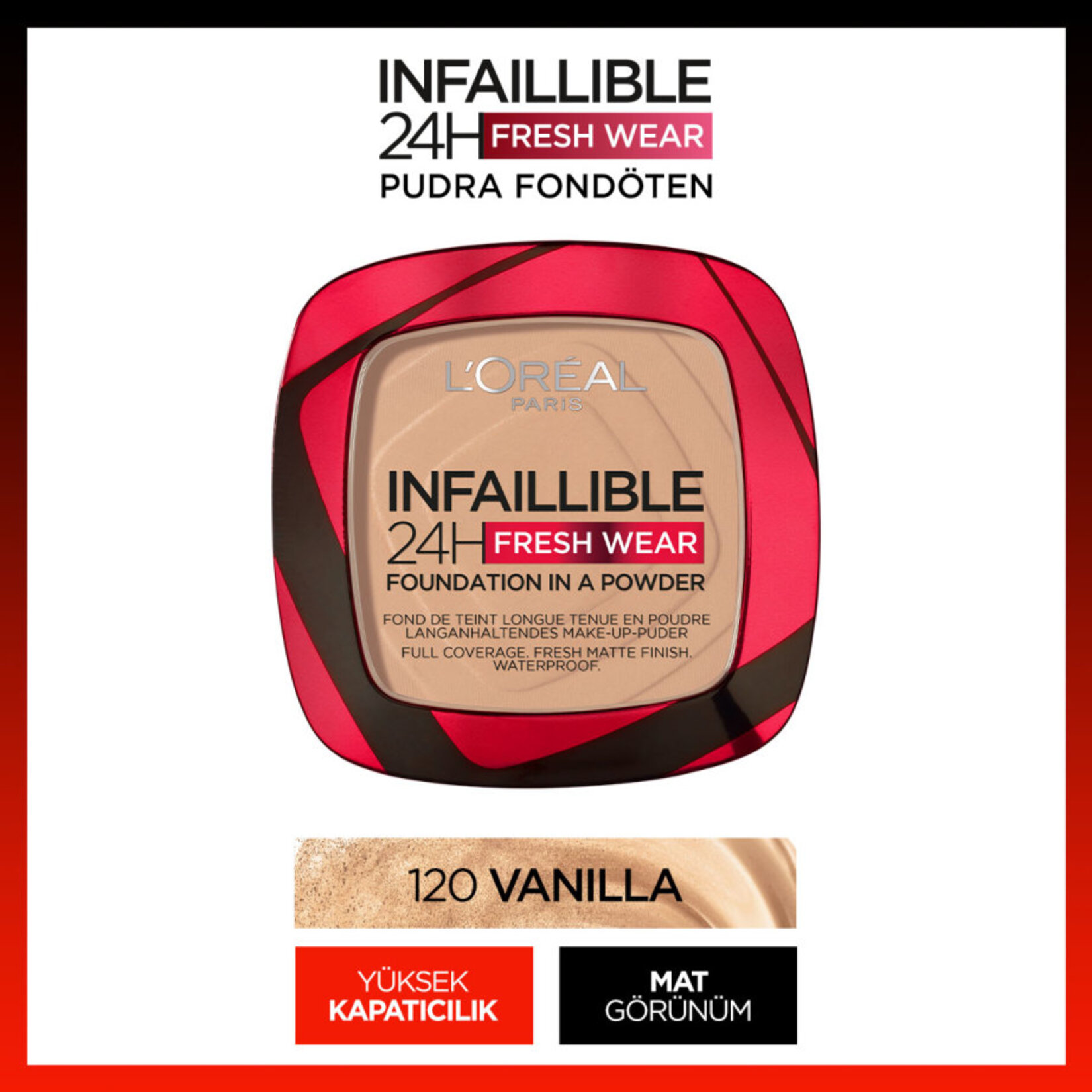L'Oréal Paris Infaillible Fondöten 120 - Görsel 2
