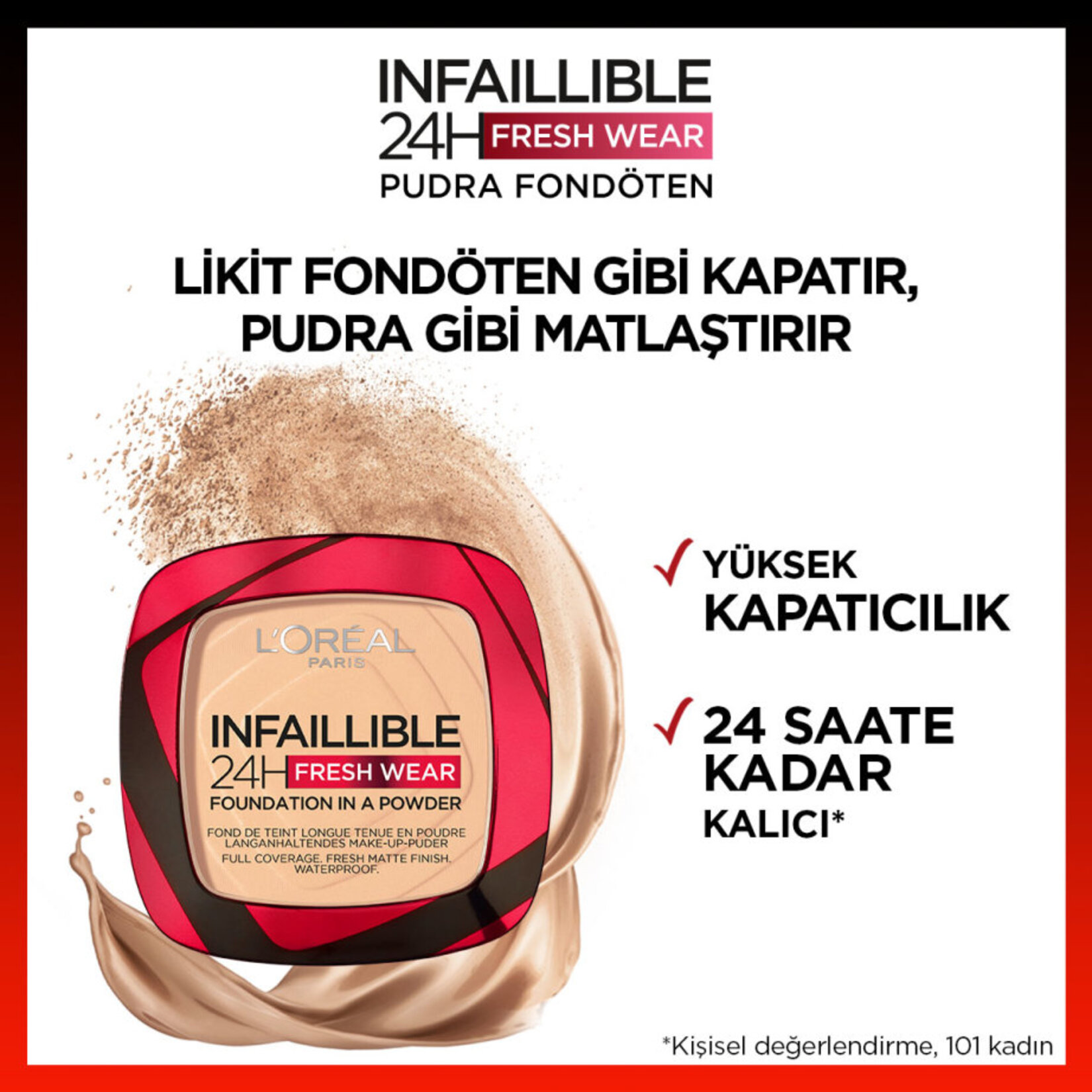 L'Oréal Paris Infaillible Fondöten 180 - Görsel 3