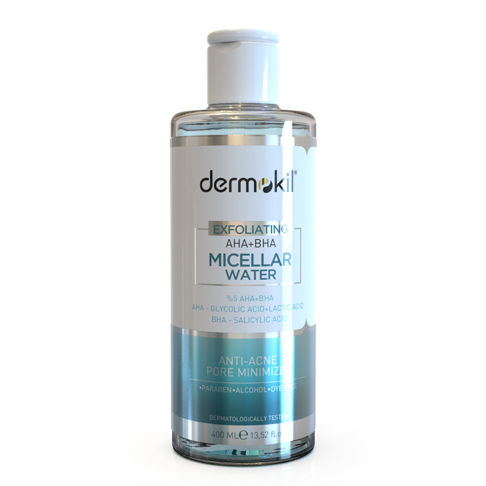 Dermokil Exfolıatıng Aha+bha+ Makyaj Temizleme Suyu 400 Ml