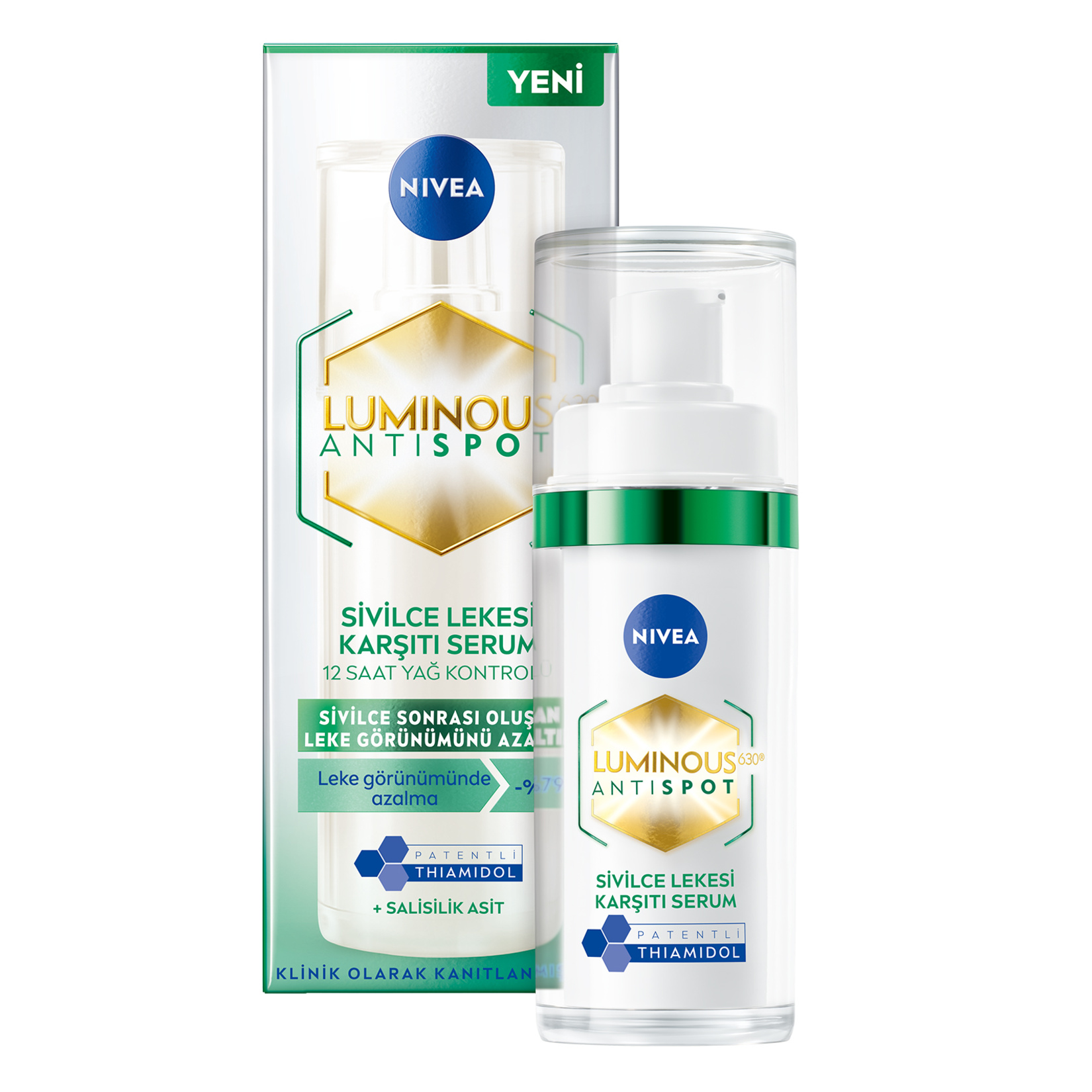 NIVEA Luminous630 Thiamidol Etkili Sivilce Lekesi Karşıtı Cilt Serumu 30 Ml - Görsel 1