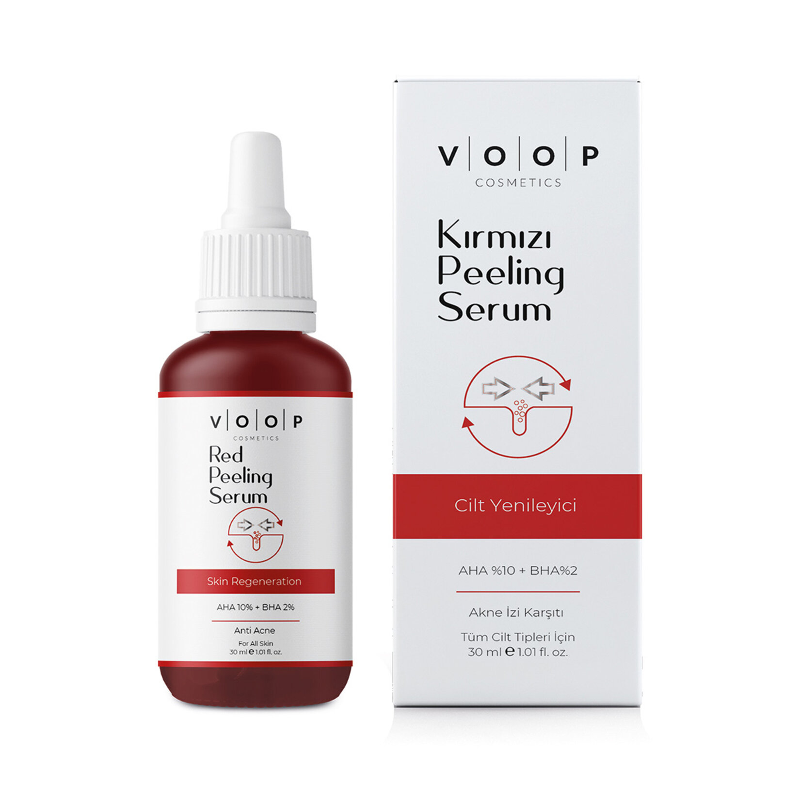Voop Red Peelıng Cilt Yenileyici Serum 30 Ml