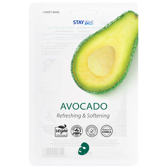 Stay Well Vegan Yüz Maskesi Avokado