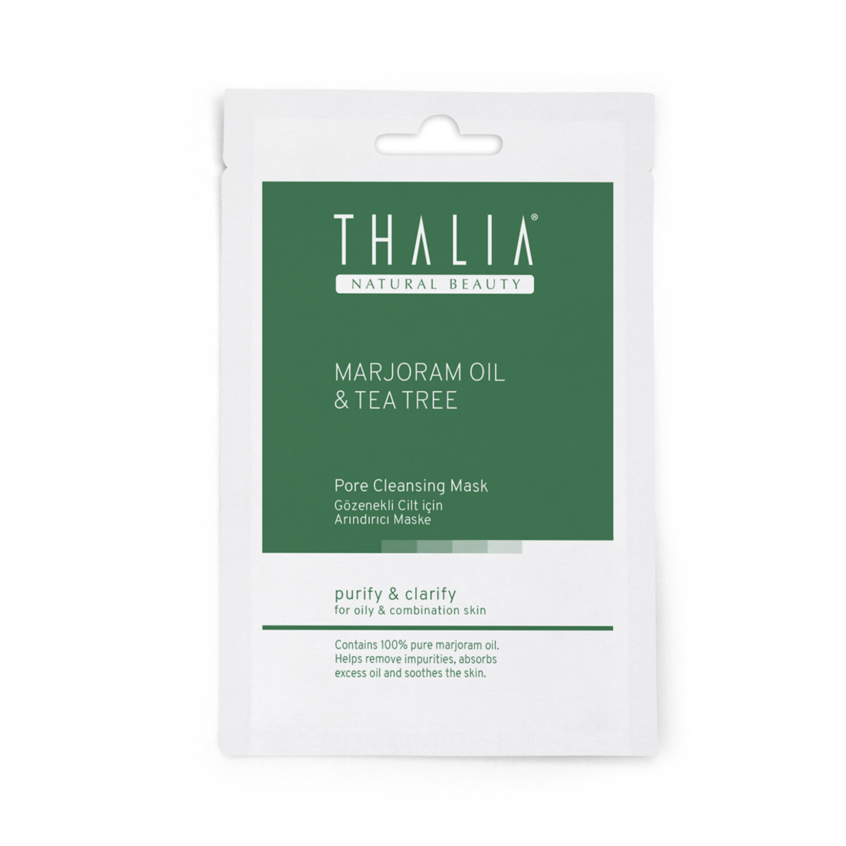 Thalia Marjoram Gözenekli Cilt İçin Arındırıcı Maske 15ml