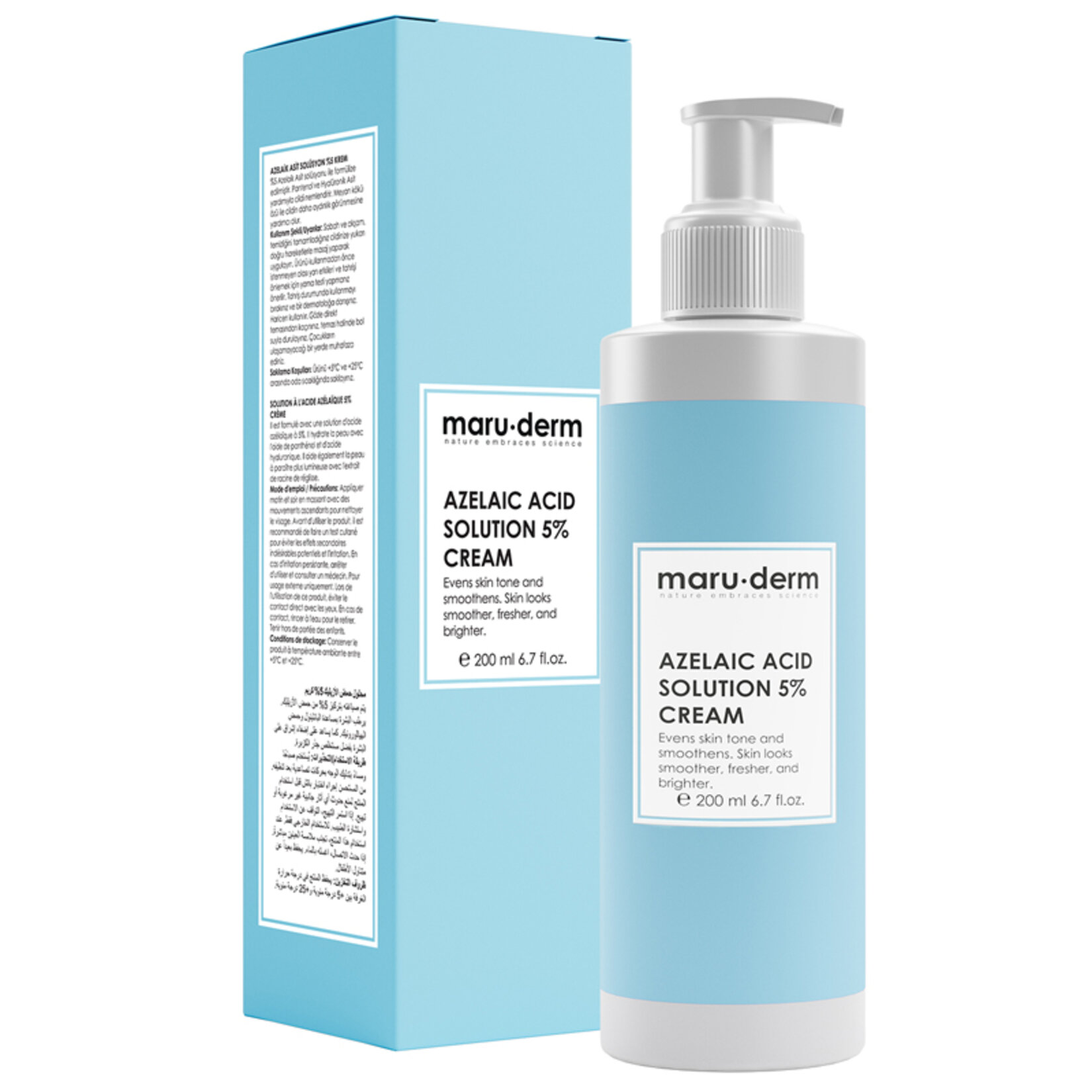 Maruderm Azelaik Asit %5 Cilt Bakım Kremi 200 Ml - Görsel 1