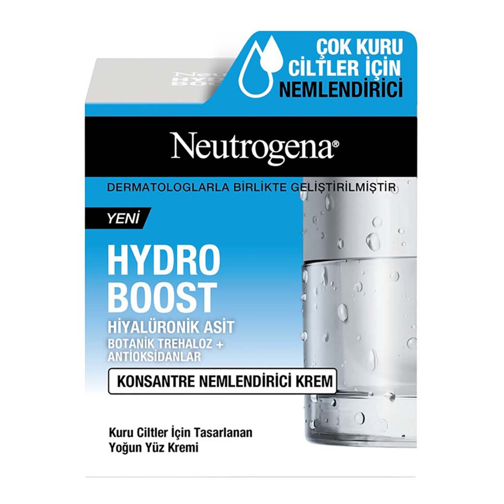 Neutrogena Hydro Boost Konsantre Nemlendirici Krem 50 Ml - Görsel 1