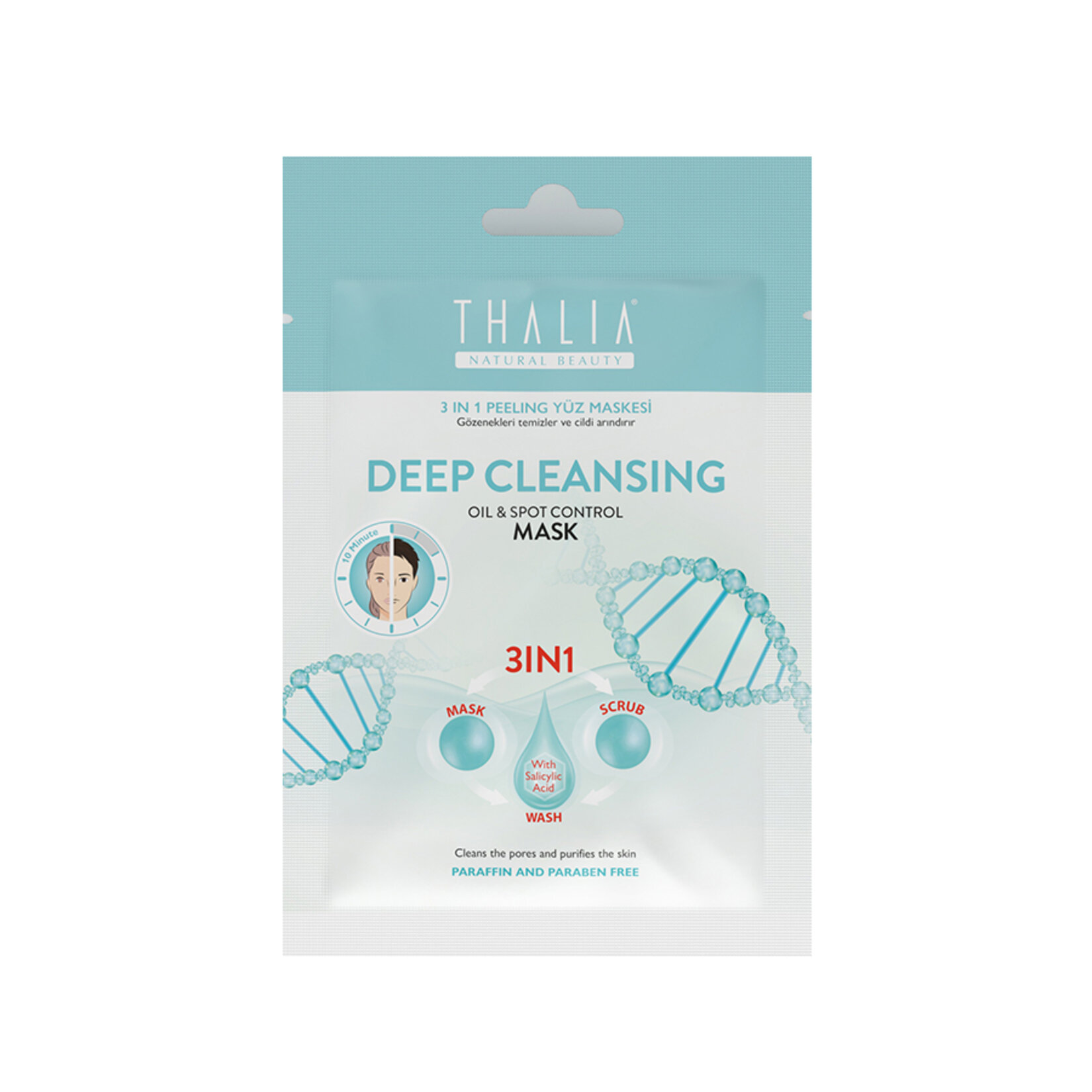 Thalia 3 In 1 Peeling Yüz Maskesi 15 Ml