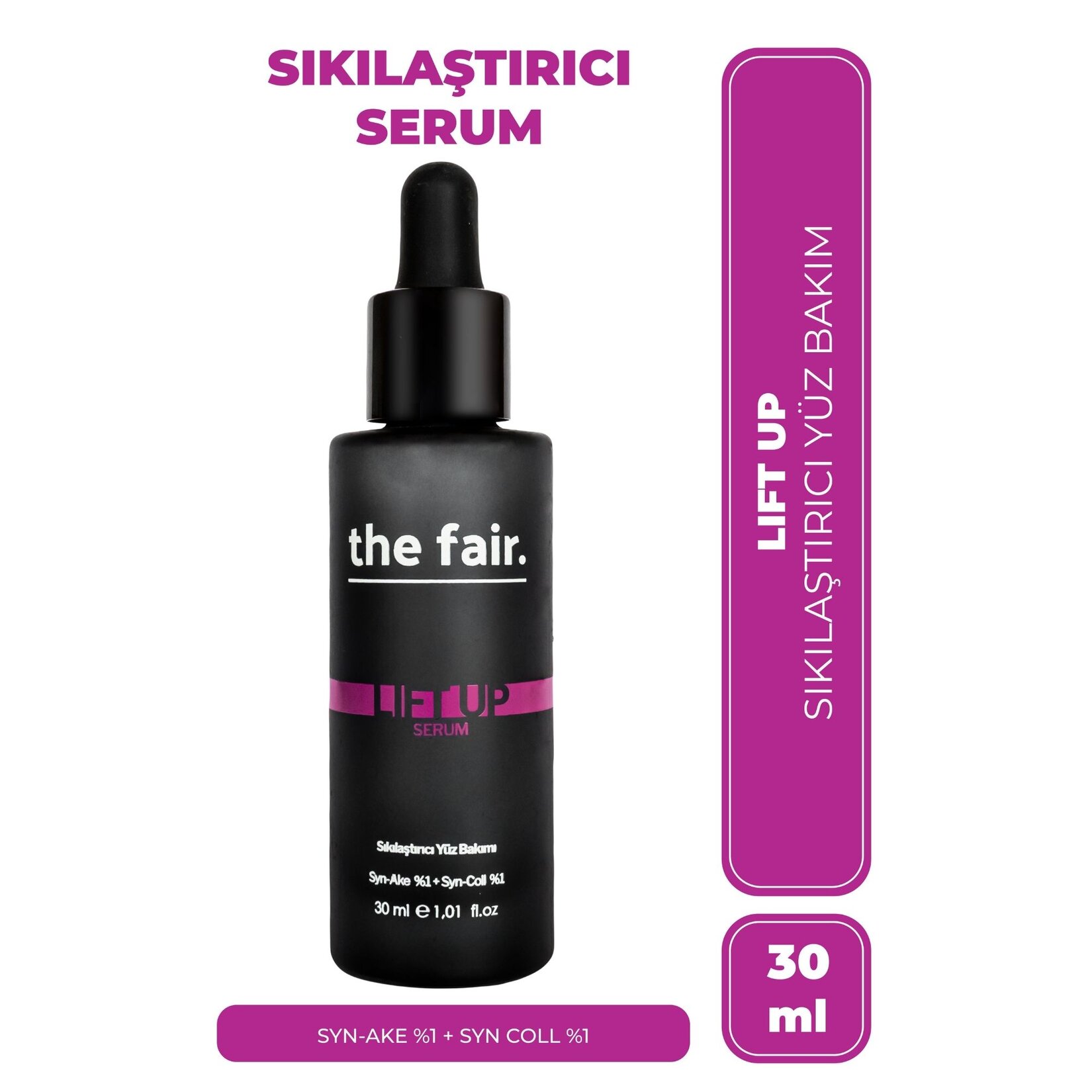 the fair.  Lift-Up Now Kırışıklık Karşıtı Vegan Cilt Serumu 30ML - Görsel 2