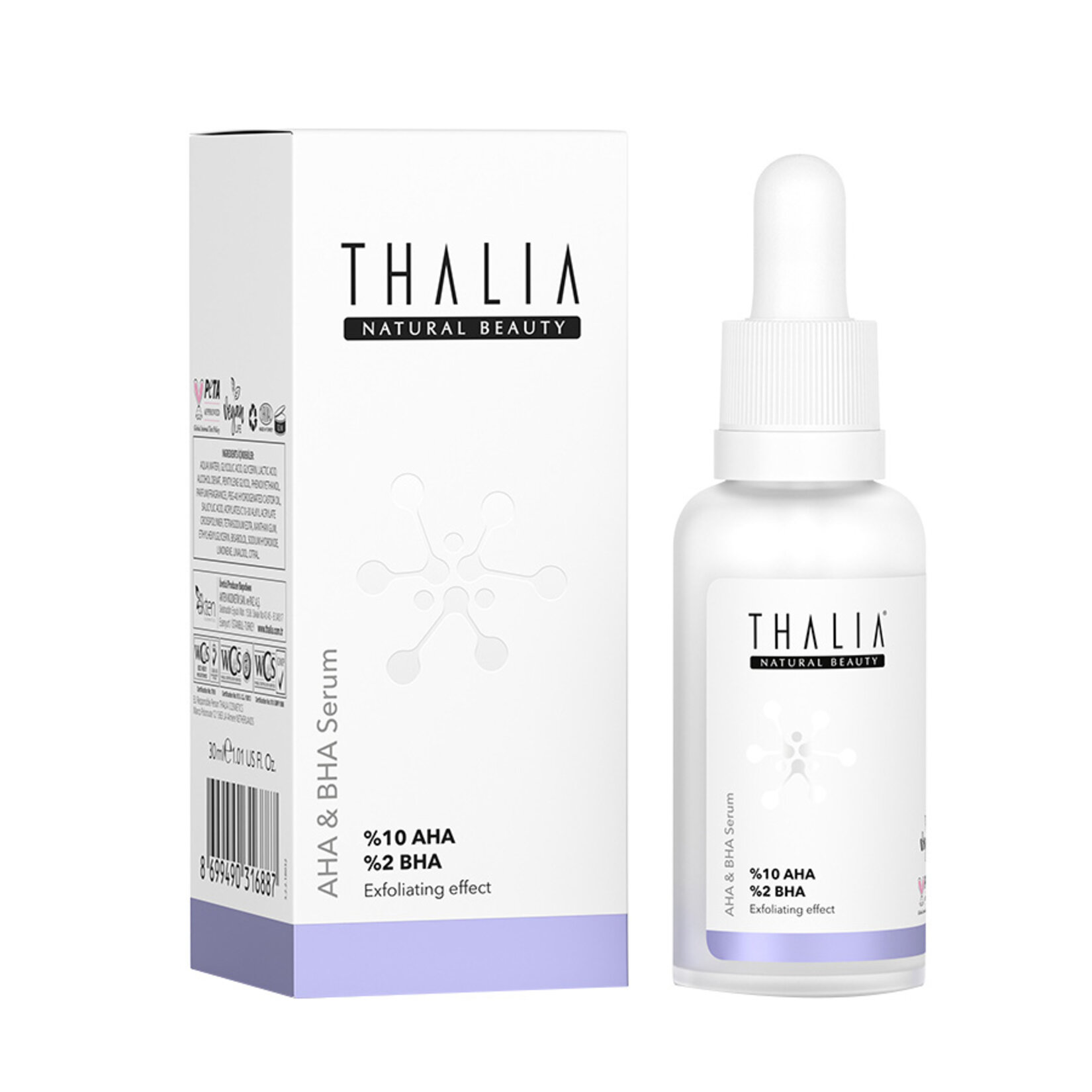 Thalia %10 Aha & %2 Bha Serum 30 Ml