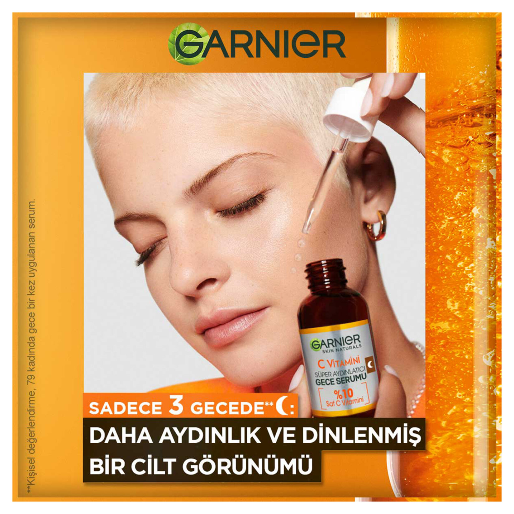 Garnier C Vitamin Süper Aydınlatıcı Gece Serumu 30 Ml - Görsel 3