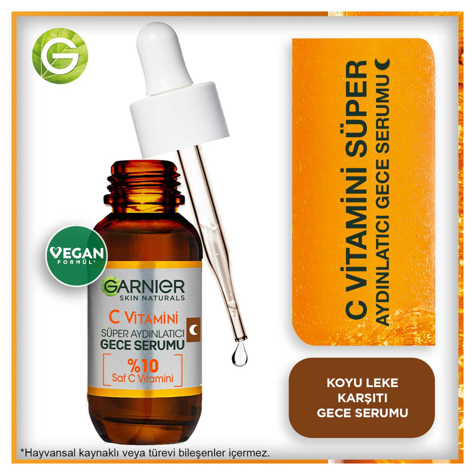 Garnier C Vitamin Süper Aydınlatıcı Gece Serumu 30 Ml - Görsel 2
